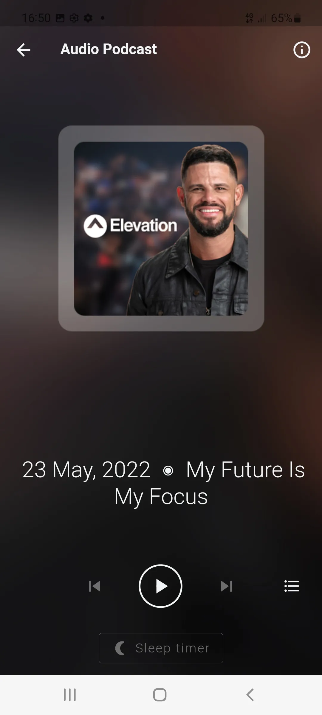 Steven Furtick's Audio & Video | Indus Appstore | Screenshot