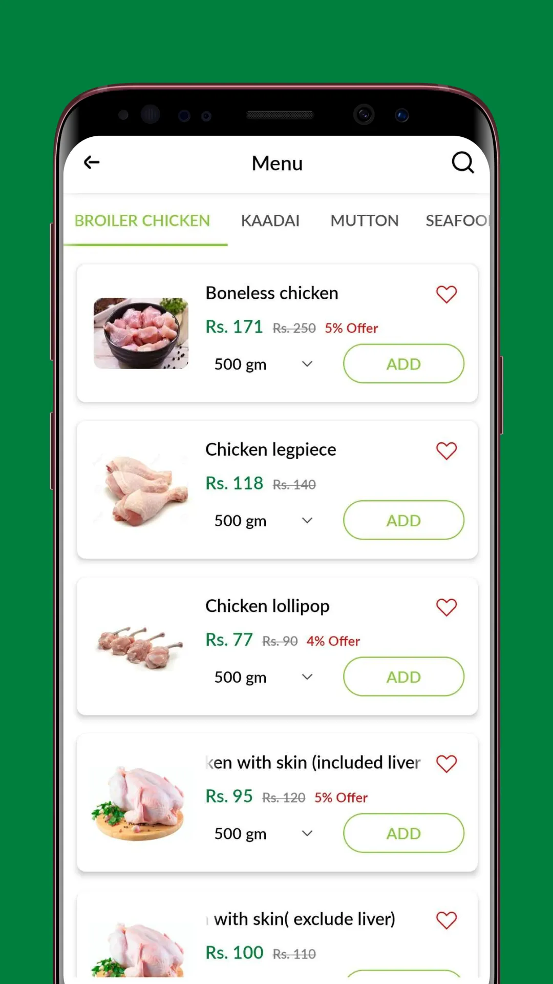 Appu Broilers | Indus Appstore | Screenshot