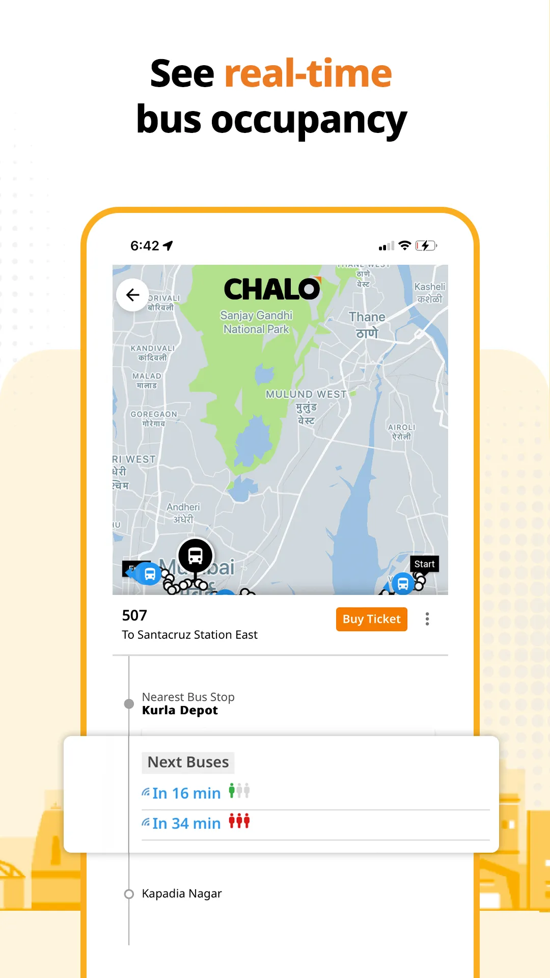 Chalo - Live Bus Tracking App | Indus Appstore | Screenshot