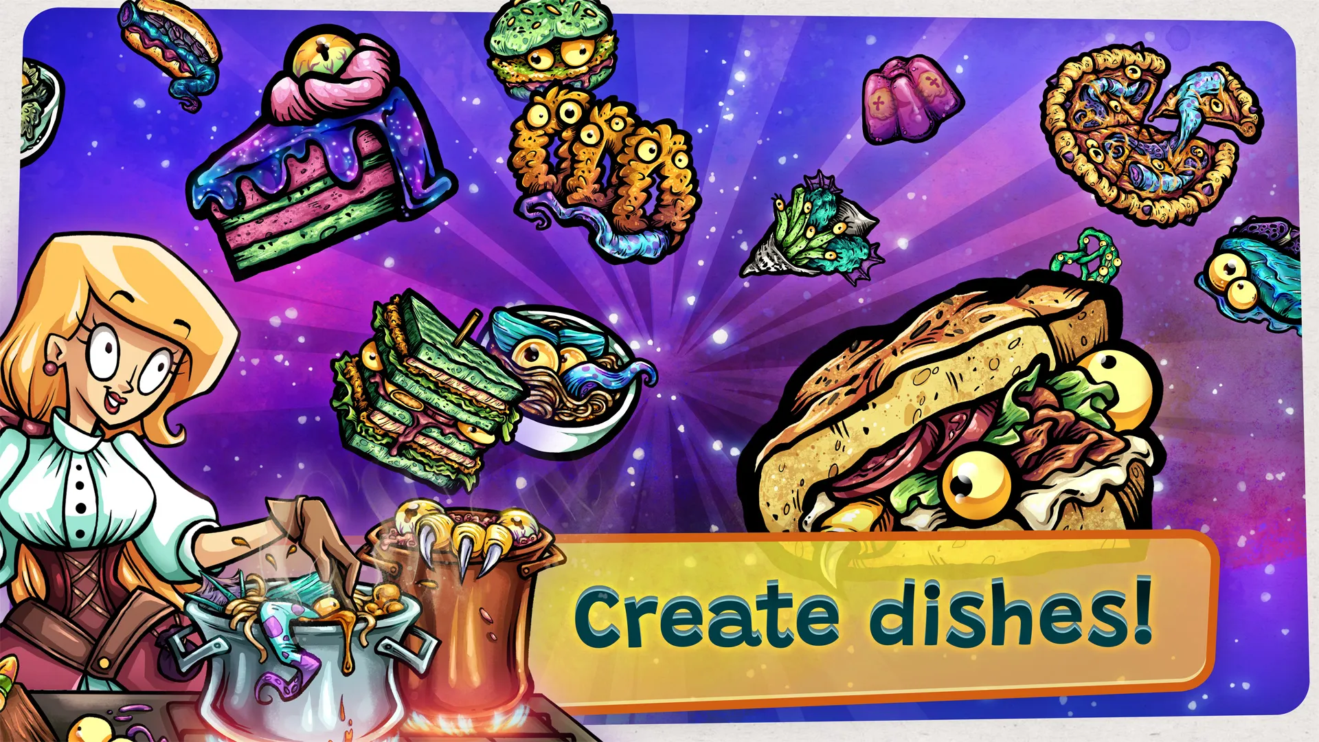 Alien Food Invasion | Indus Appstore | Screenshot