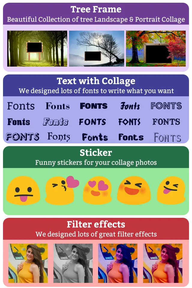 Tree Photo Frames & Collage | Indus Appstore | Screenshot