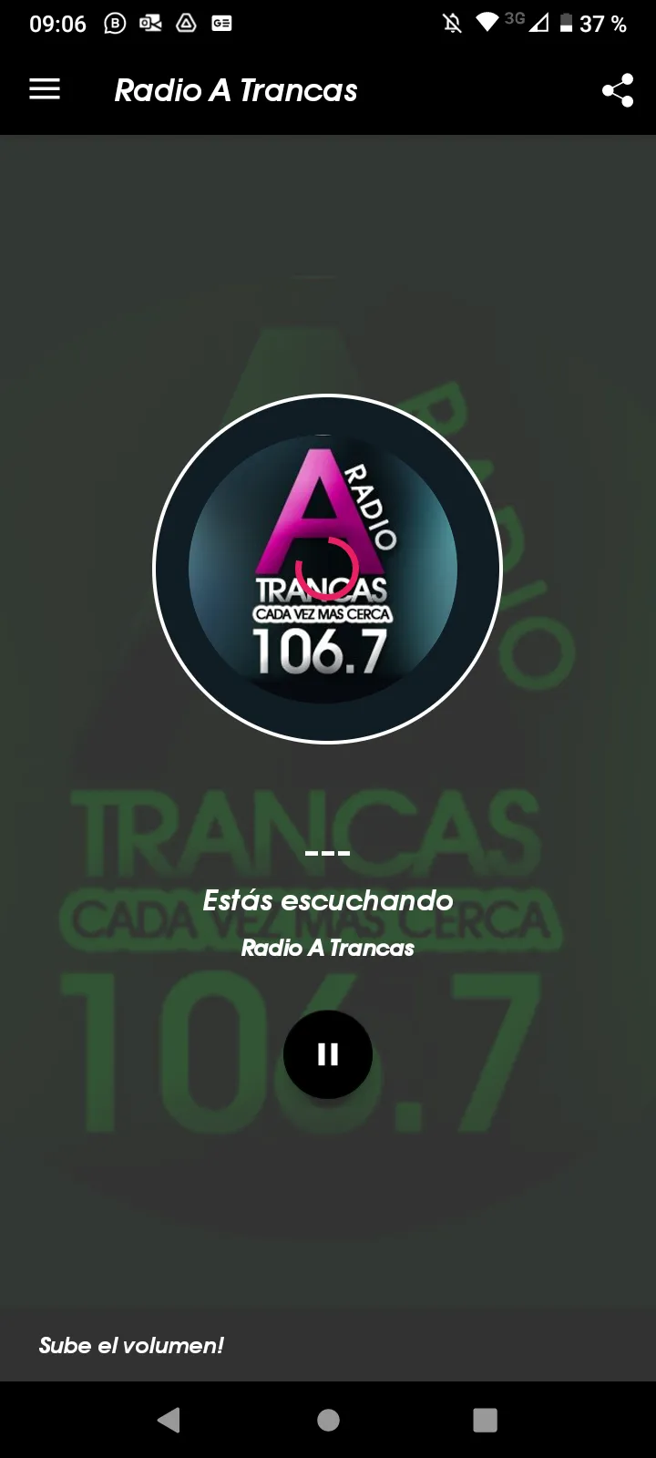 Radio A 106.7 | Indus Appstore | Screenshot