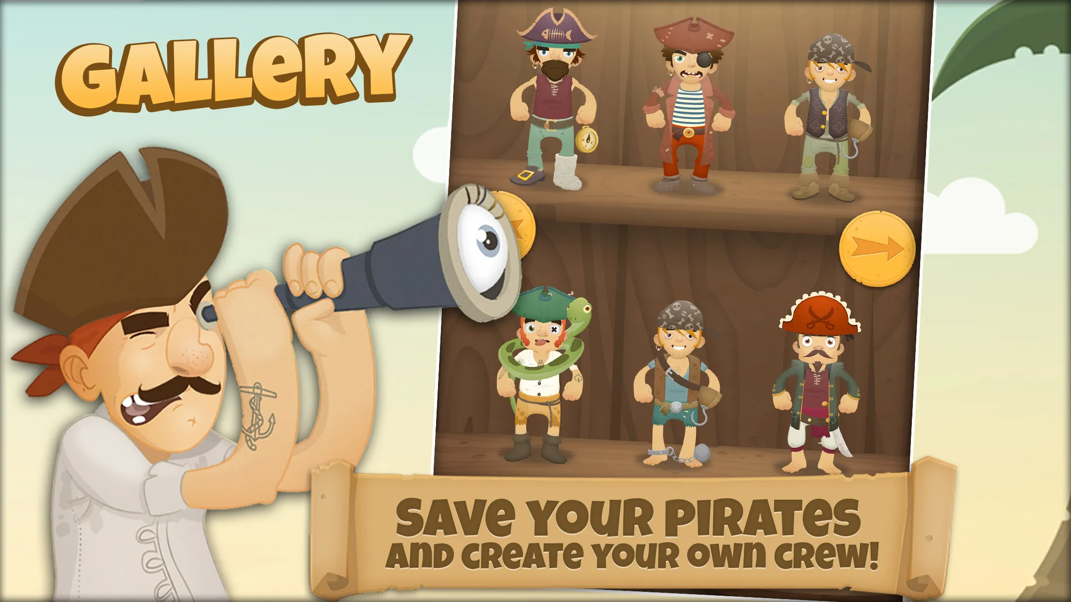 1000 Pirates Dress Up for Kids | Indus Appstore | Screenshot