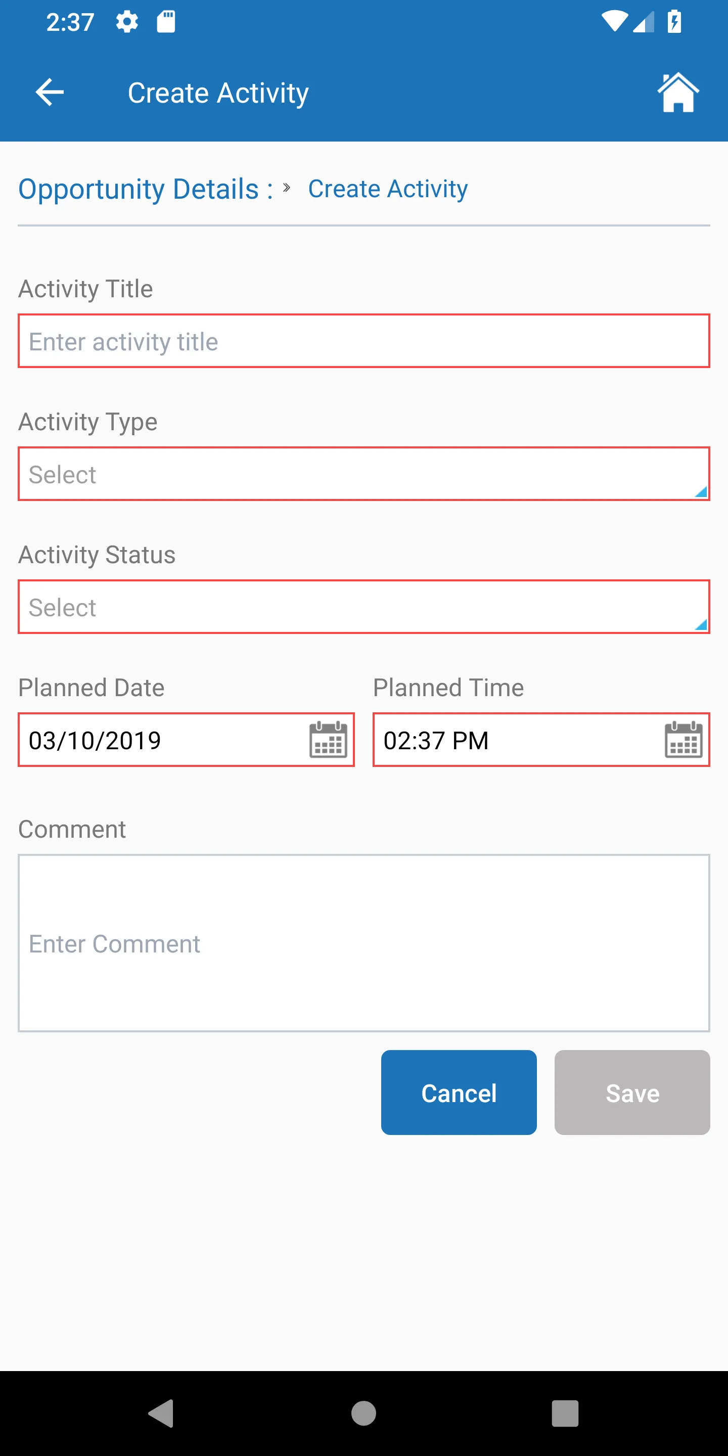 IBCRM Mobile App | Indus Appstore | Screenshot