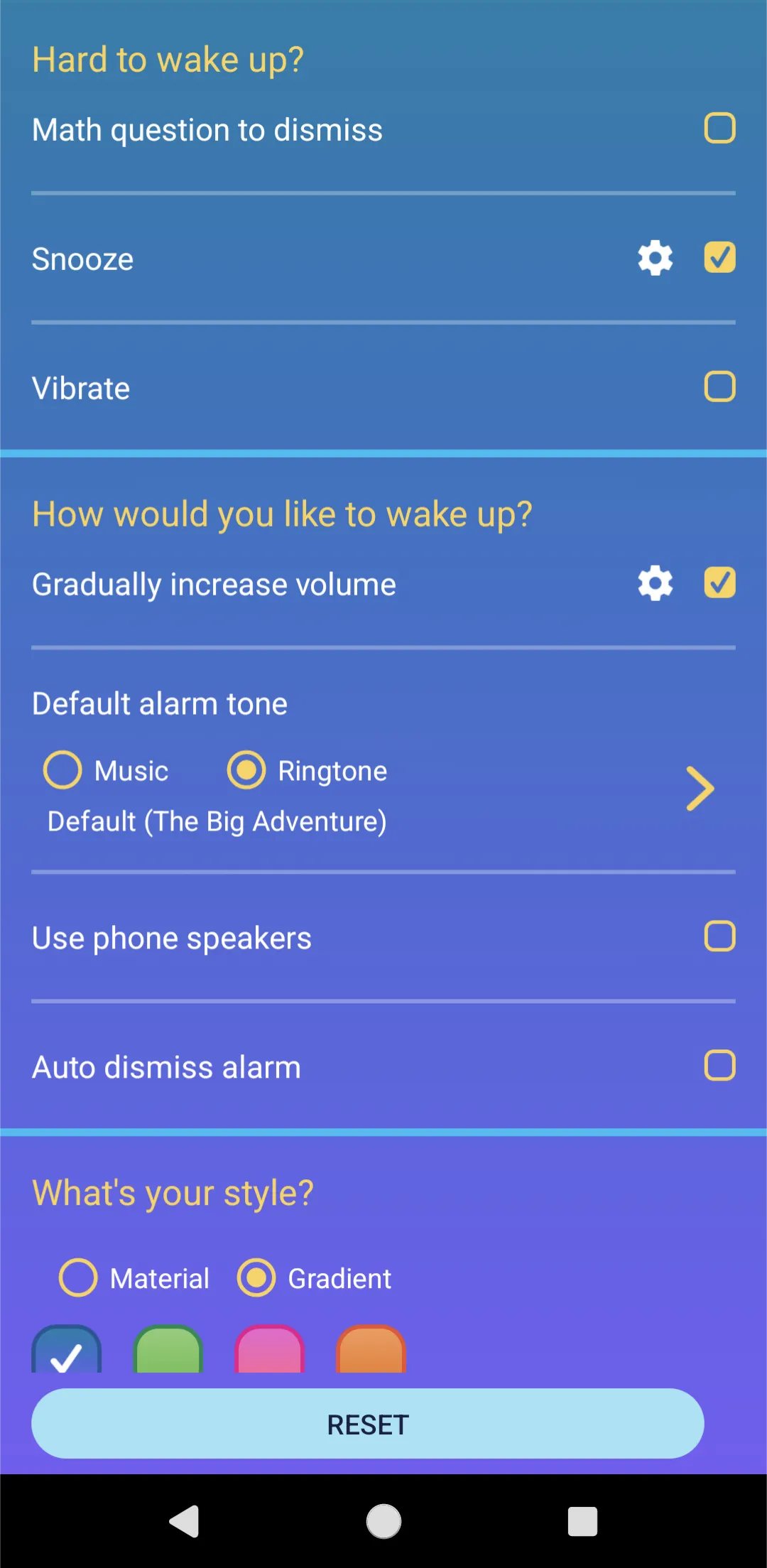 Alarm Clock to Wake up well | Indus Appstore | Screenshot