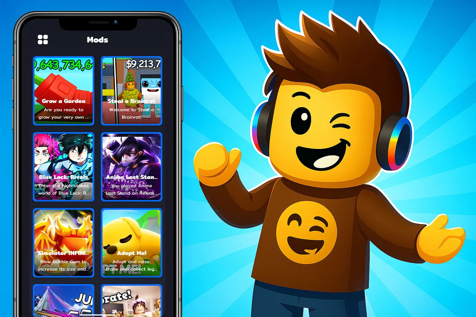 Mod Menu For RBX | Indus Appstore | Screenshot