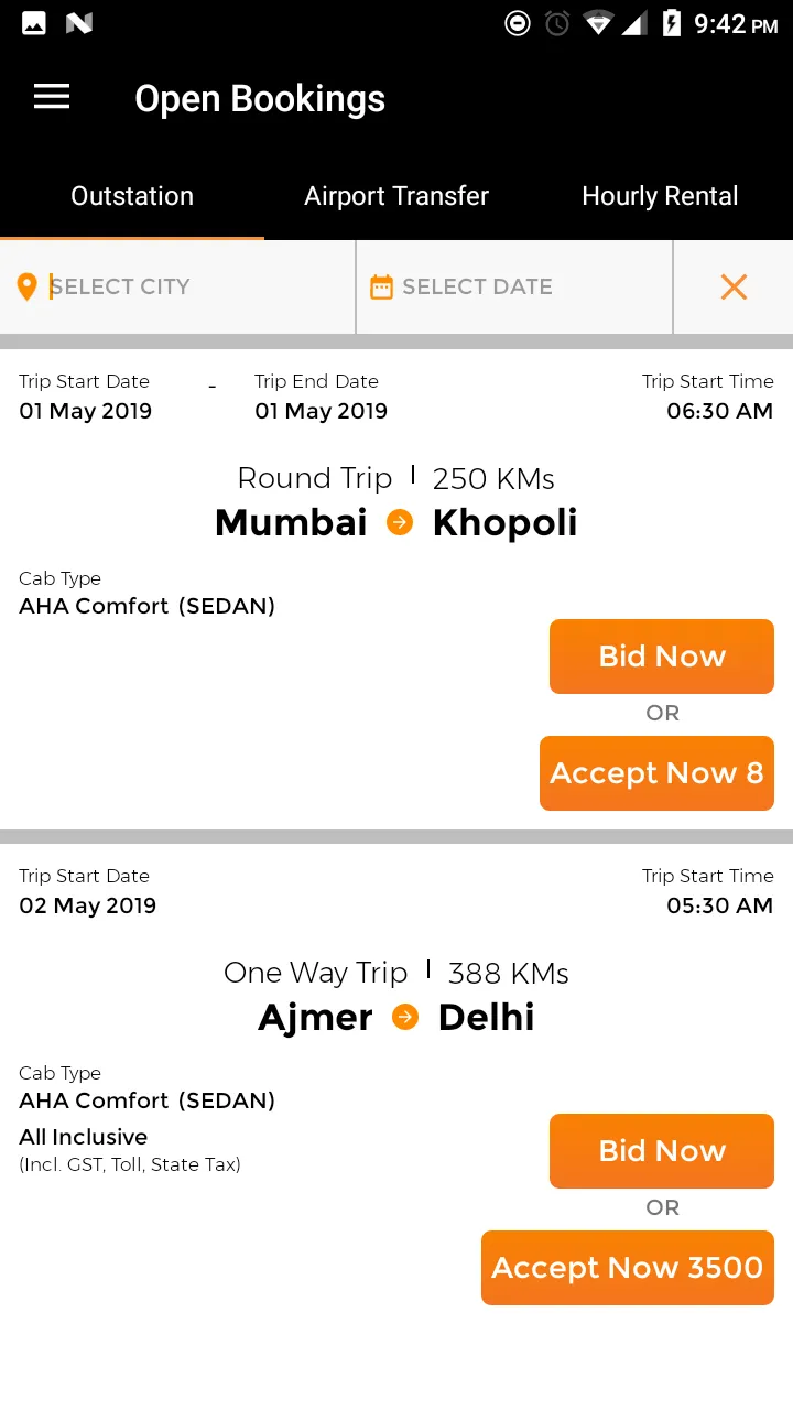 AHA Taxis Vendor App | Indus Appstore | Screenshot