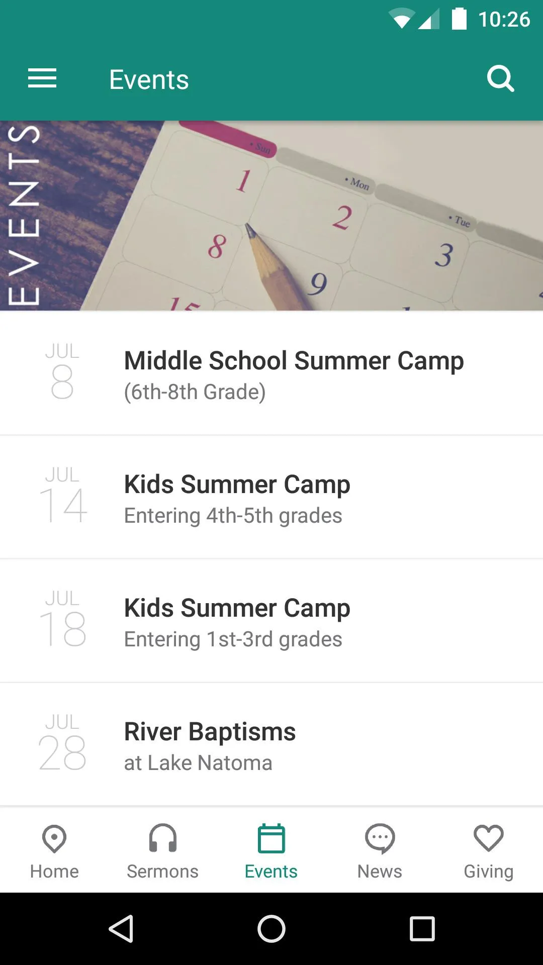 Fair Oaks Church App | Indus Appstore | Screenshot