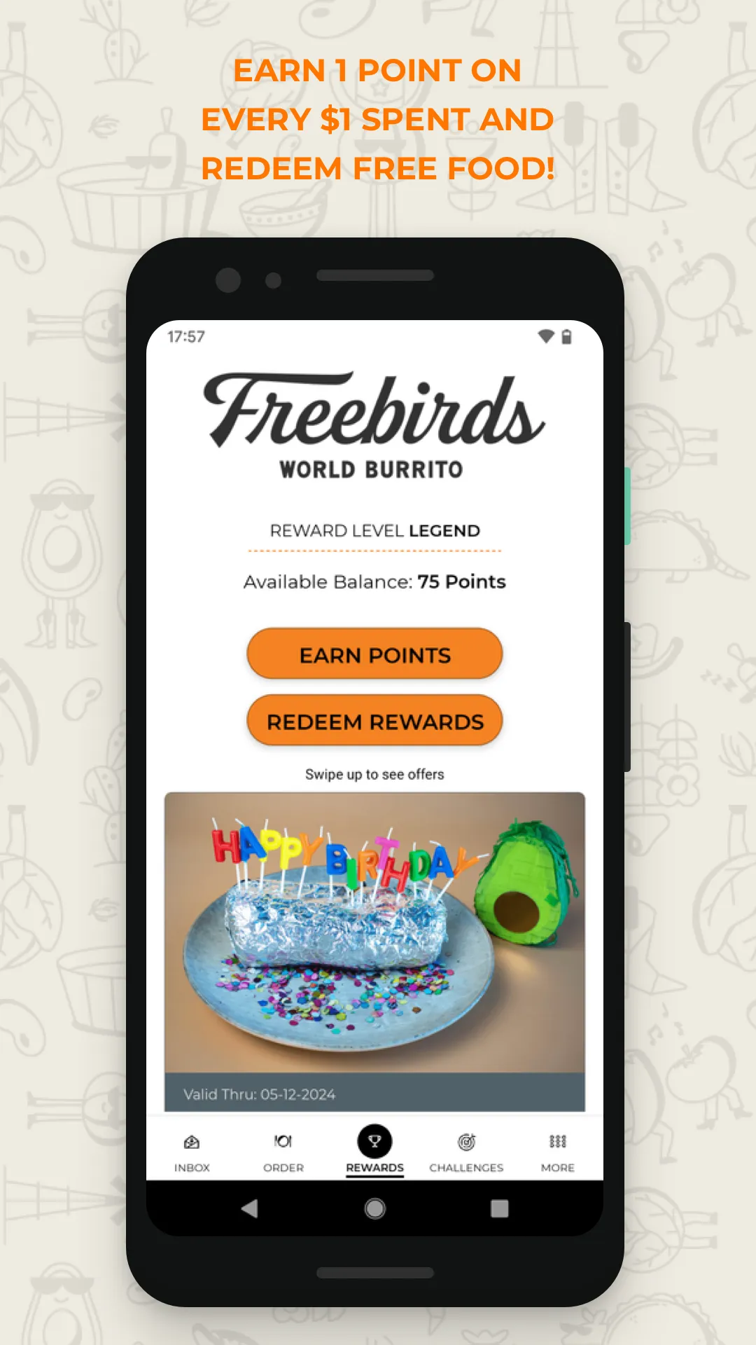 Freebirds Restaurant | Indus Appstore | Screenshot