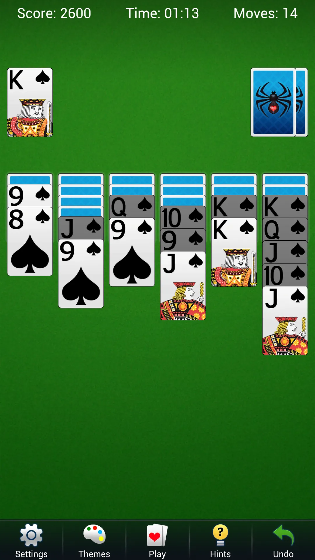 Spider Lite - Solitaire Games | Indus Appstore | Screenshot