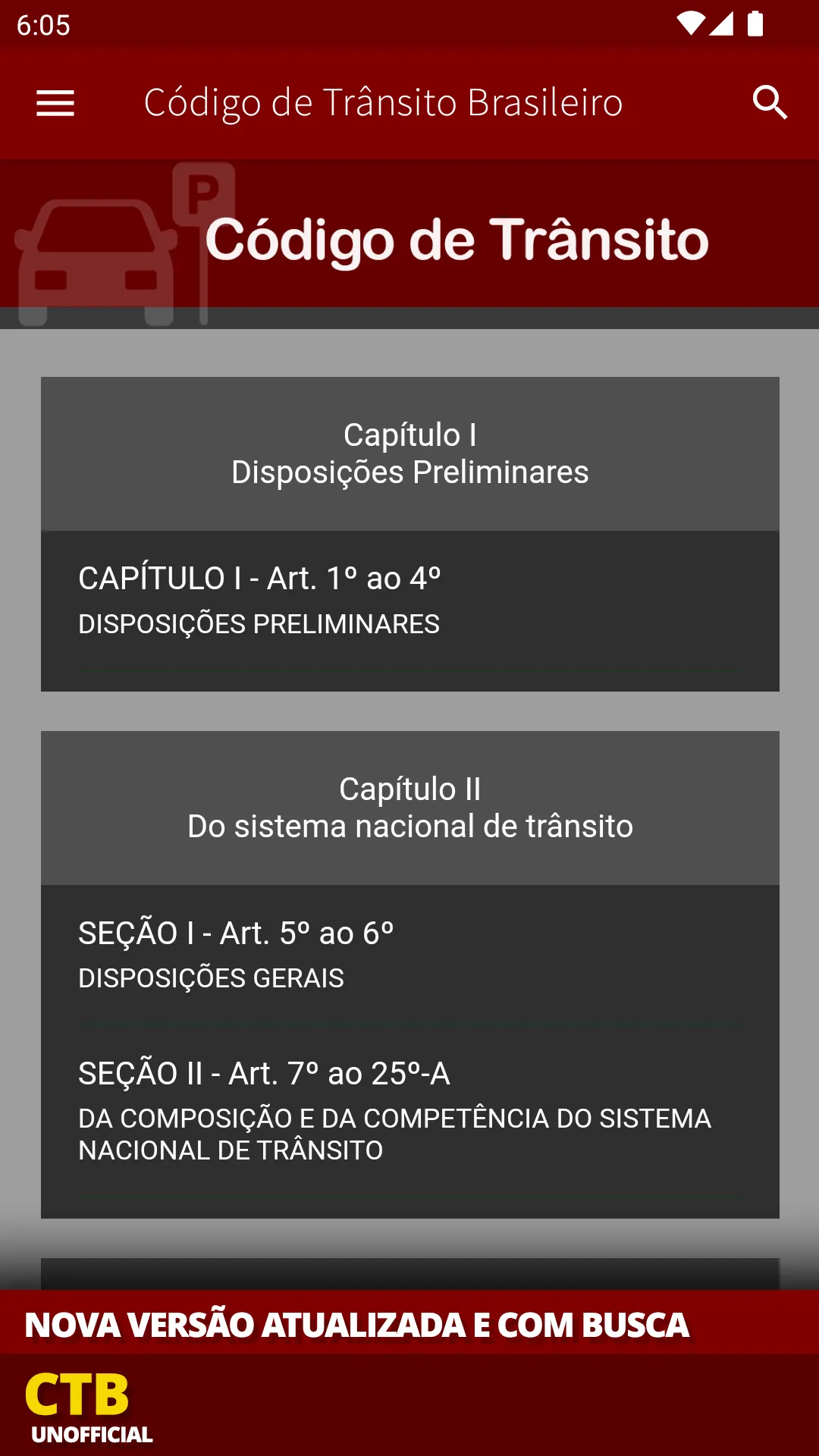 Código de Trânsito | Indus Appstore | Screenshot