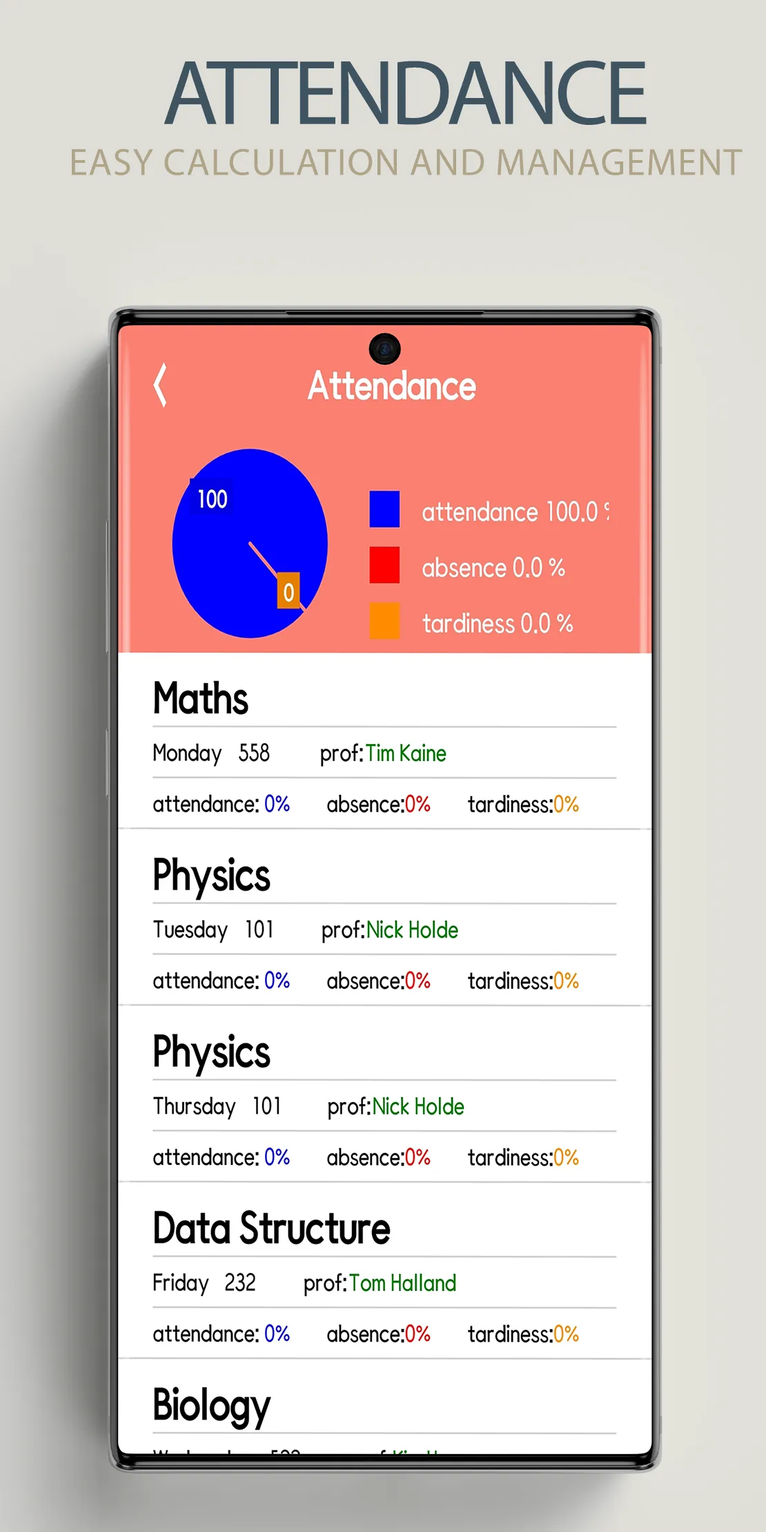 Scheduler - course organizer | Indus Appstore | Screenshot