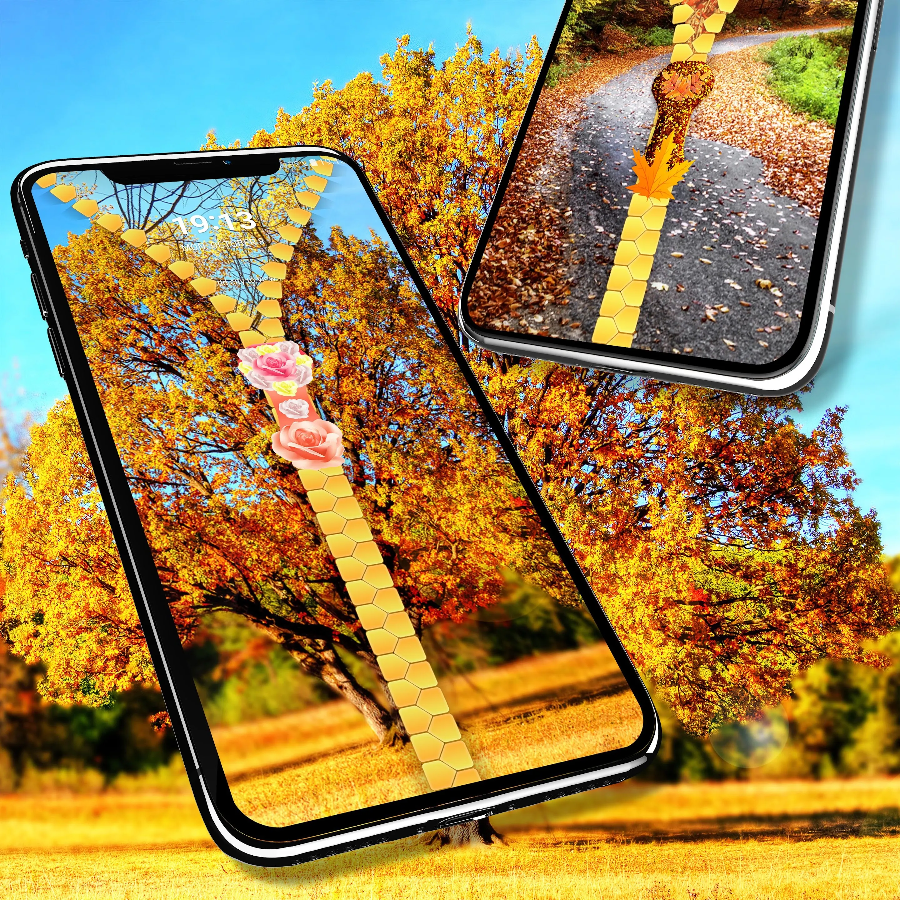 Autumn zip locker | Indus Appstore | Screenshot