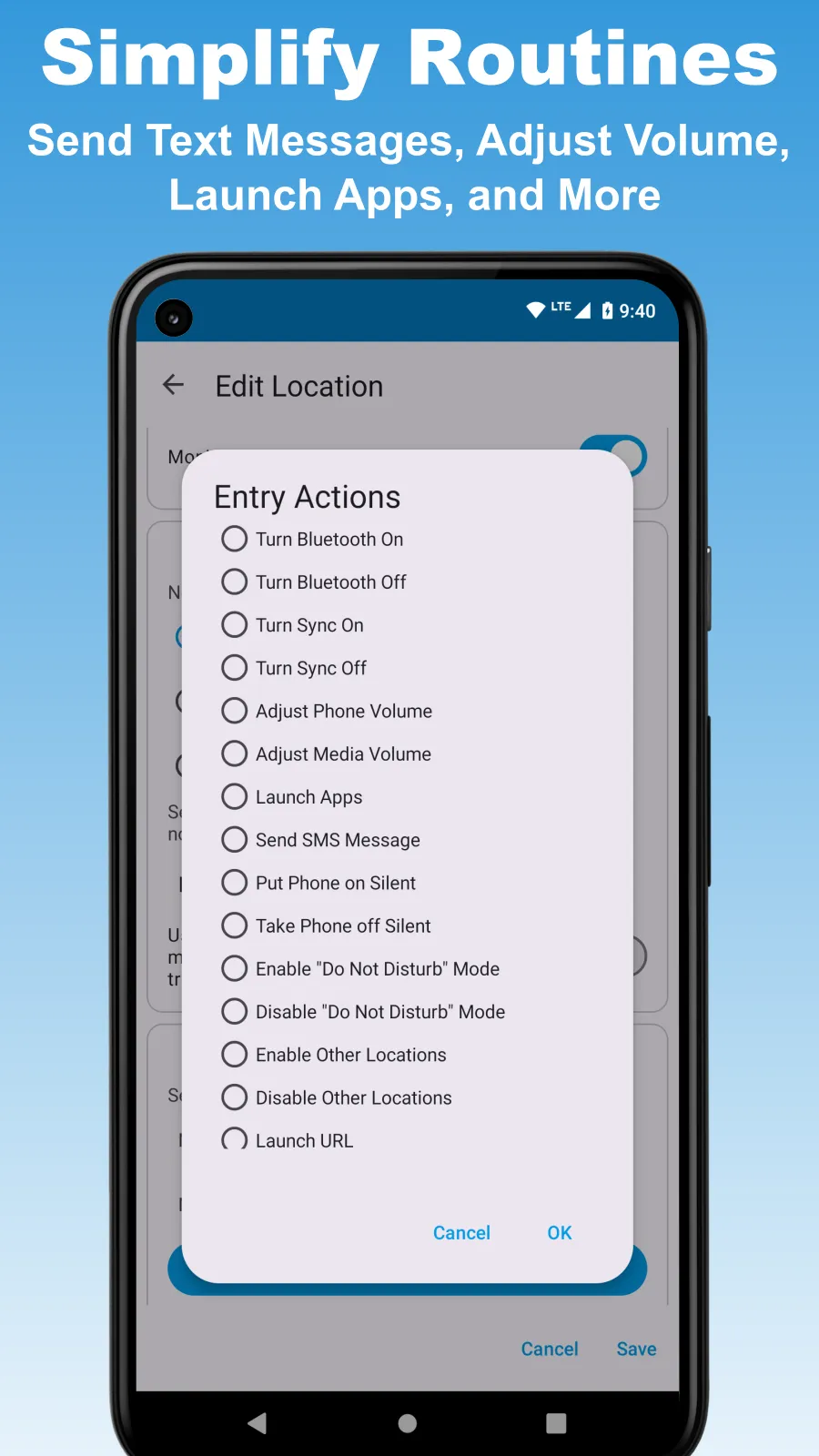 GeoTrigger, Phone Automation | Indus Appstore | Screenshot