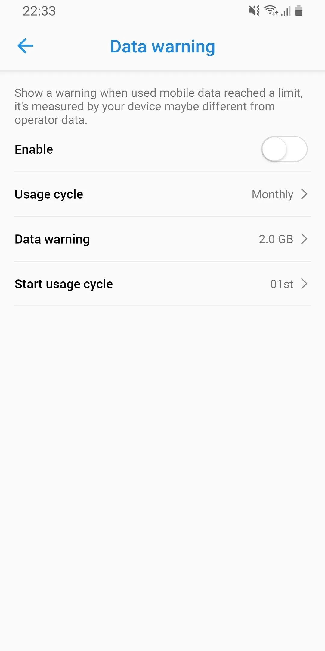 Data Usage - Data Manager | Indus Appstore | Screenshot