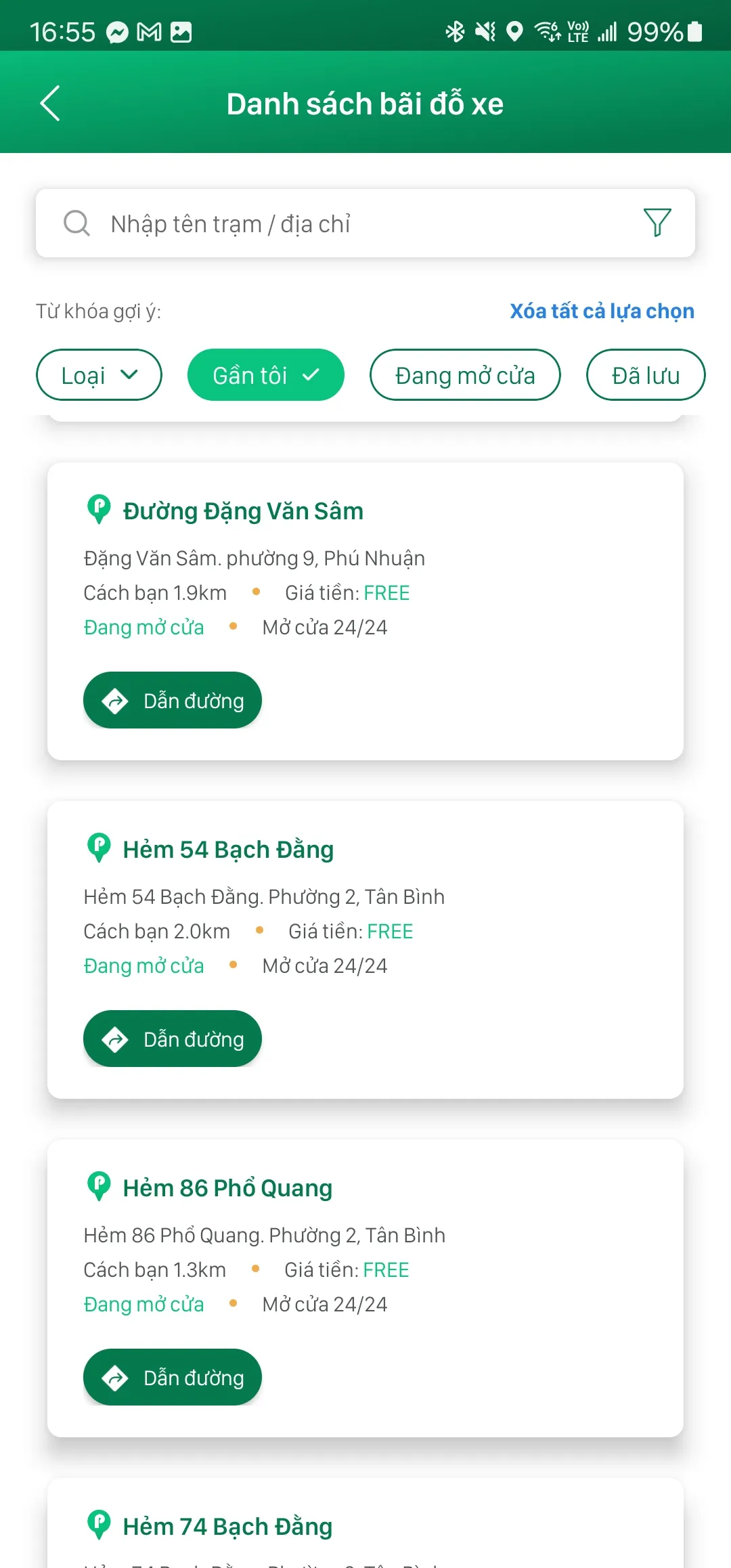 Parking Map - Bản đồ bãi đỗ xe | Indus Appstore | Screenshot