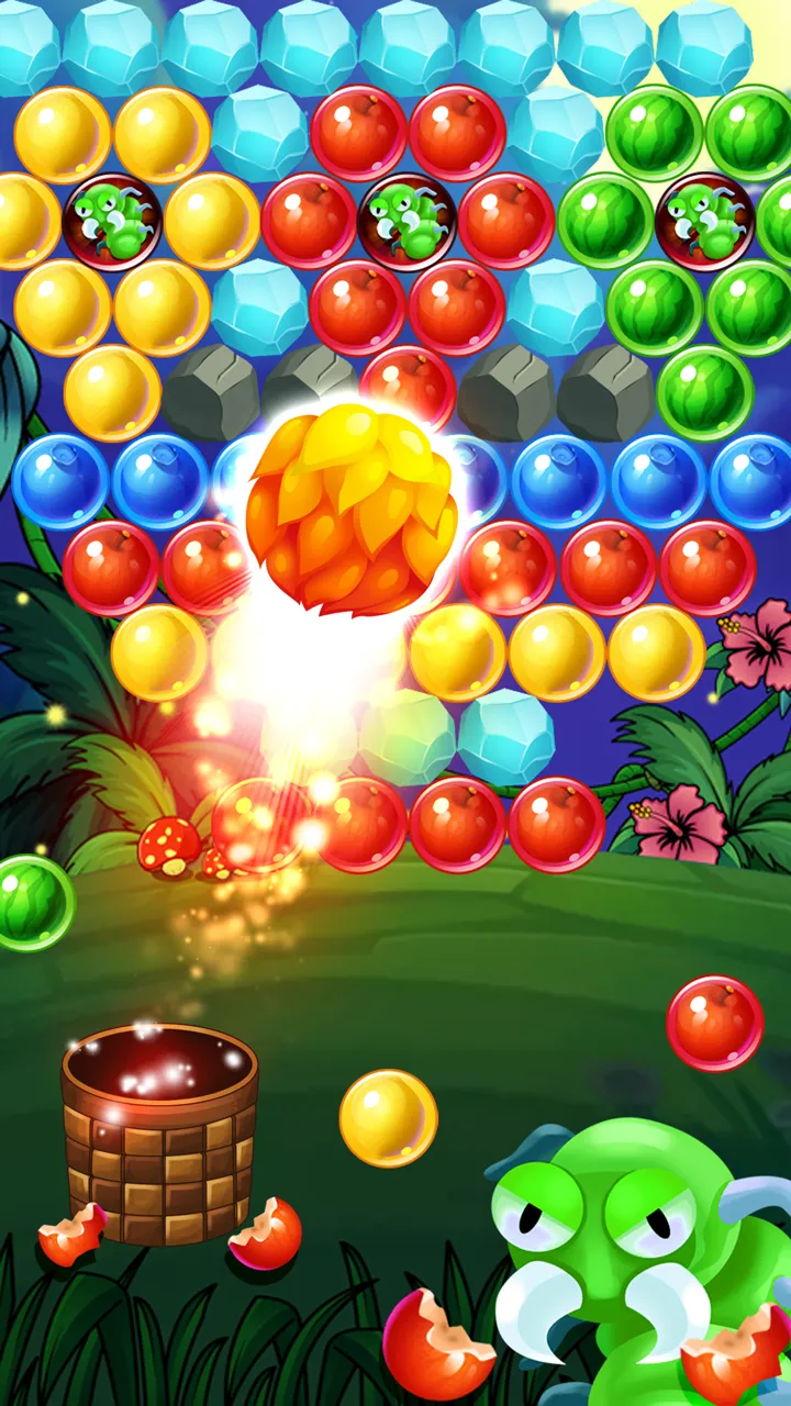 Farm fruit Pop Bubble | Indus Appstore | Screenshot