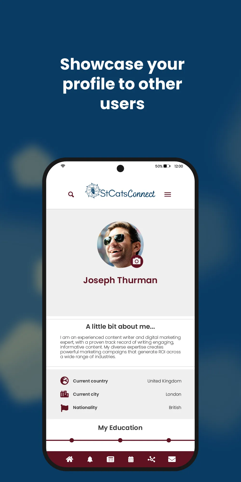 StCatsConnect App | Indus Appstore | Screenshot