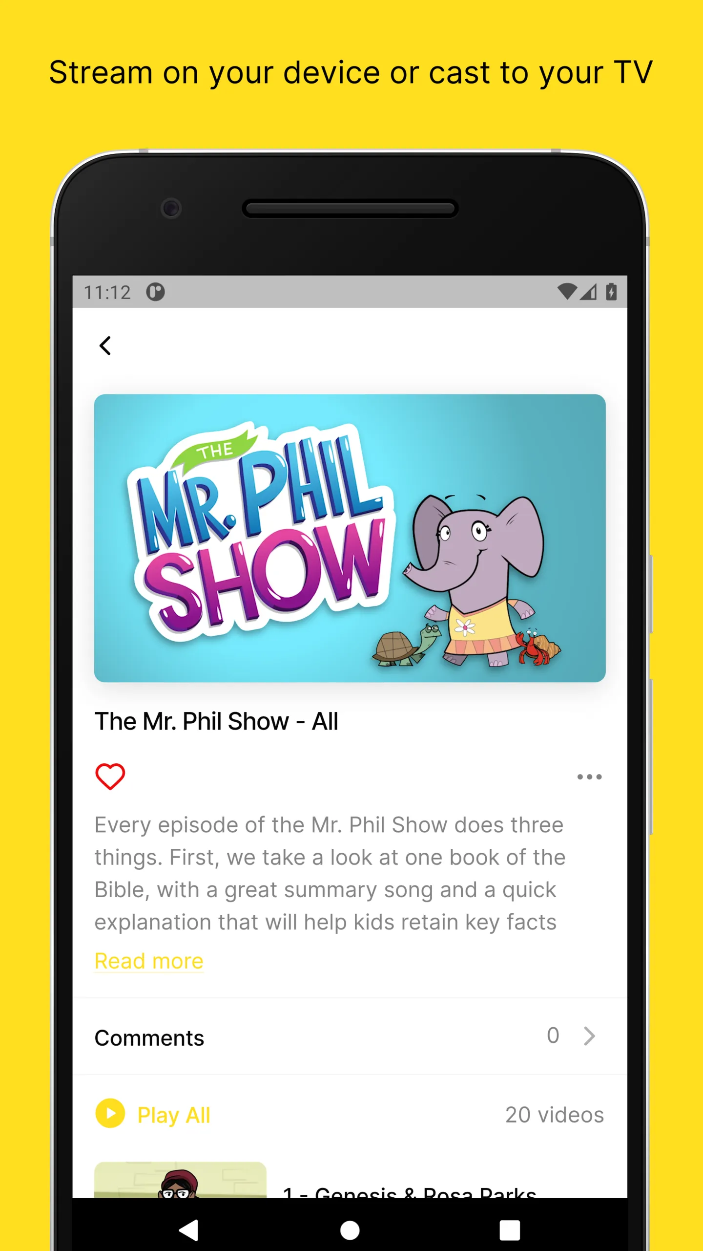 Mr. Phil TV | Indus Appstore | Screenshot