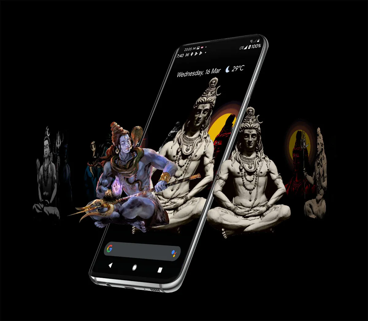 4D Shiva 2024 Live Wallpaper | Indus Appstore | Screenshot