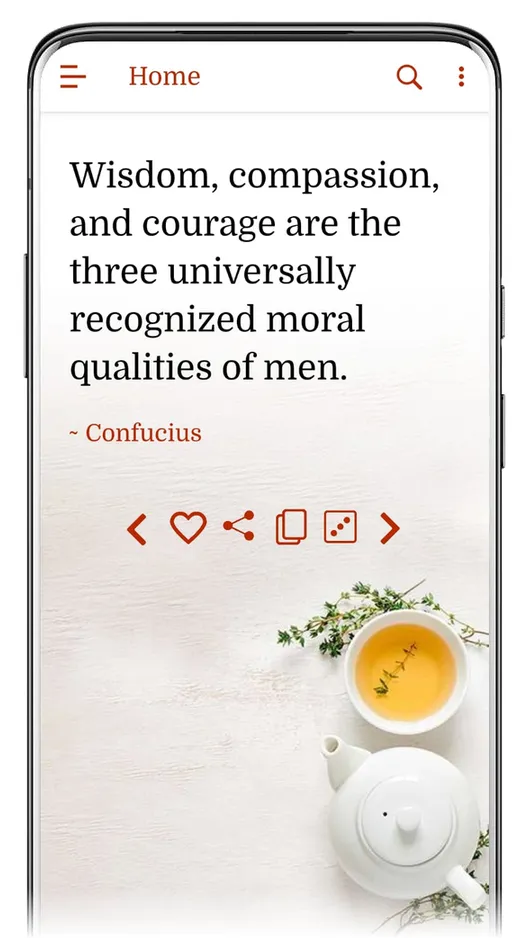 Confucius Daily Quotes | Indus Appstore | Screenshot