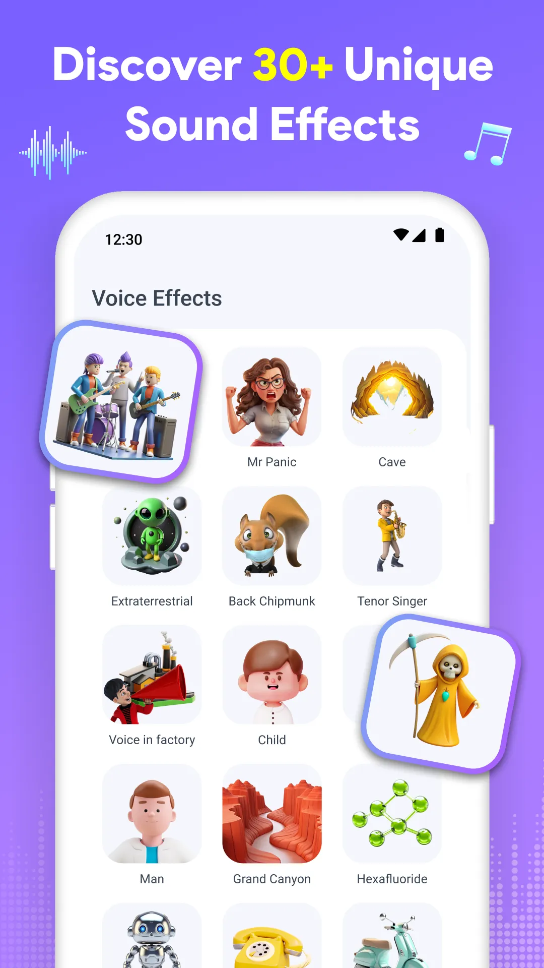 Voice Changer by Voice Effects | Indus Appstore | Screenshot