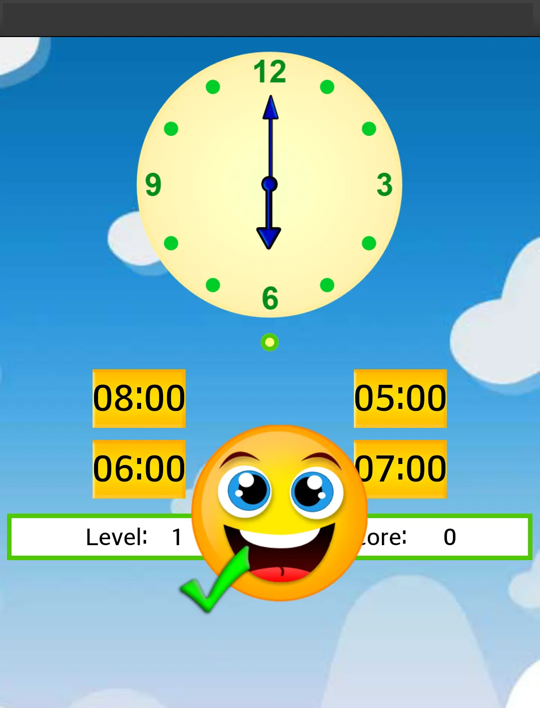 clock game for kids | Indus Appstore | Screenshot