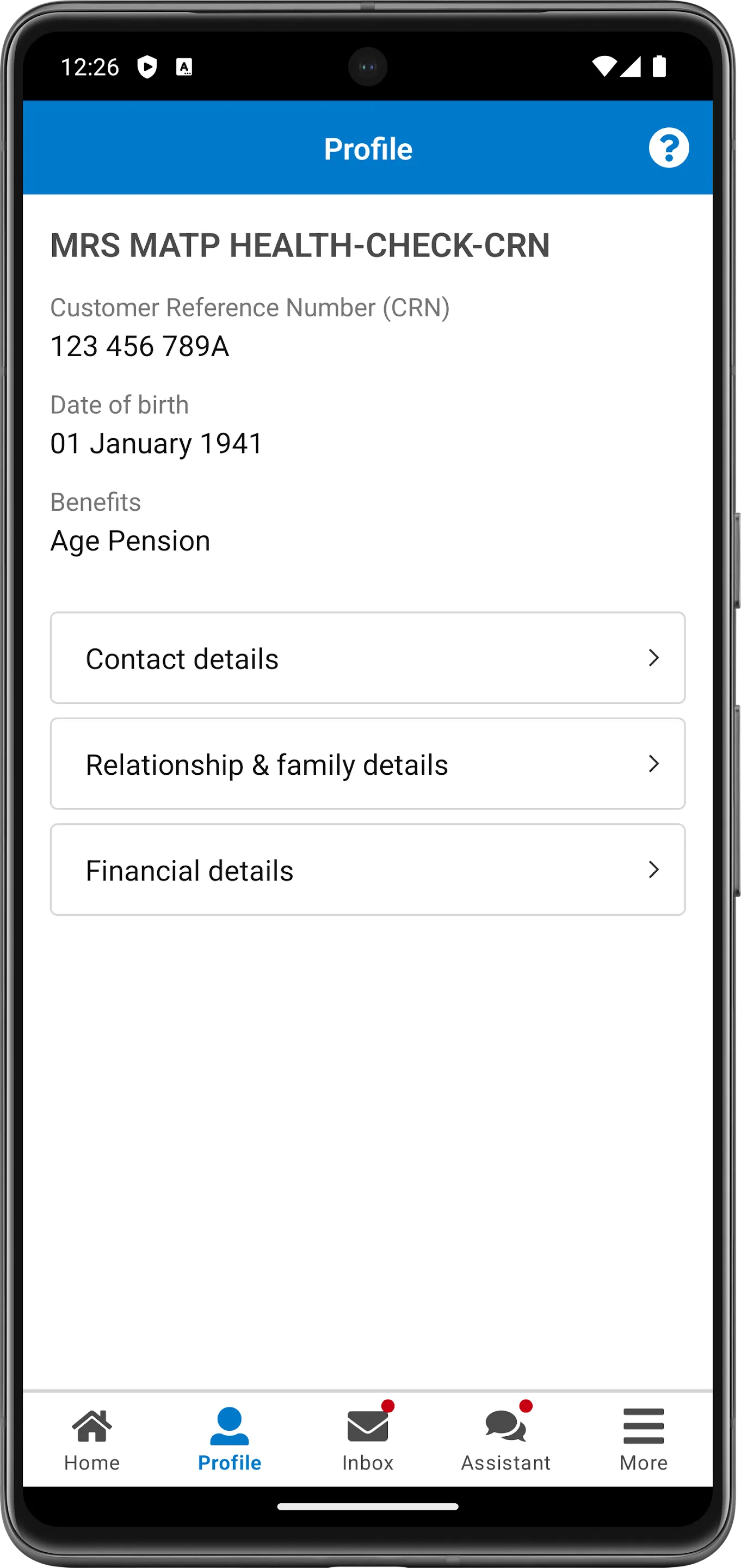 Express Plus Centrelink | Indus Appstore | Screenshot