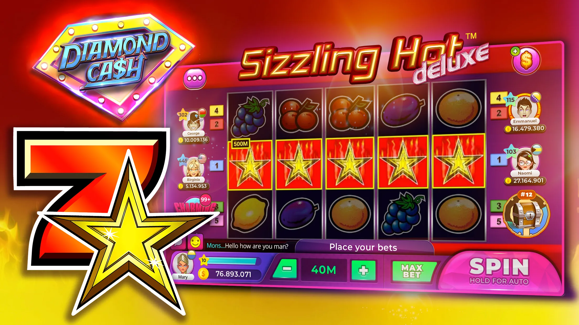 Diamond Cash Slots Casino | Indus Appstore | Screenshot