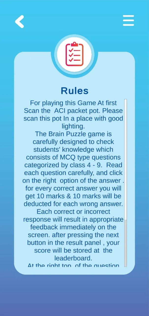 Brain Puzzle - ACI Pure Salt | Indus Appstore | Screenshot