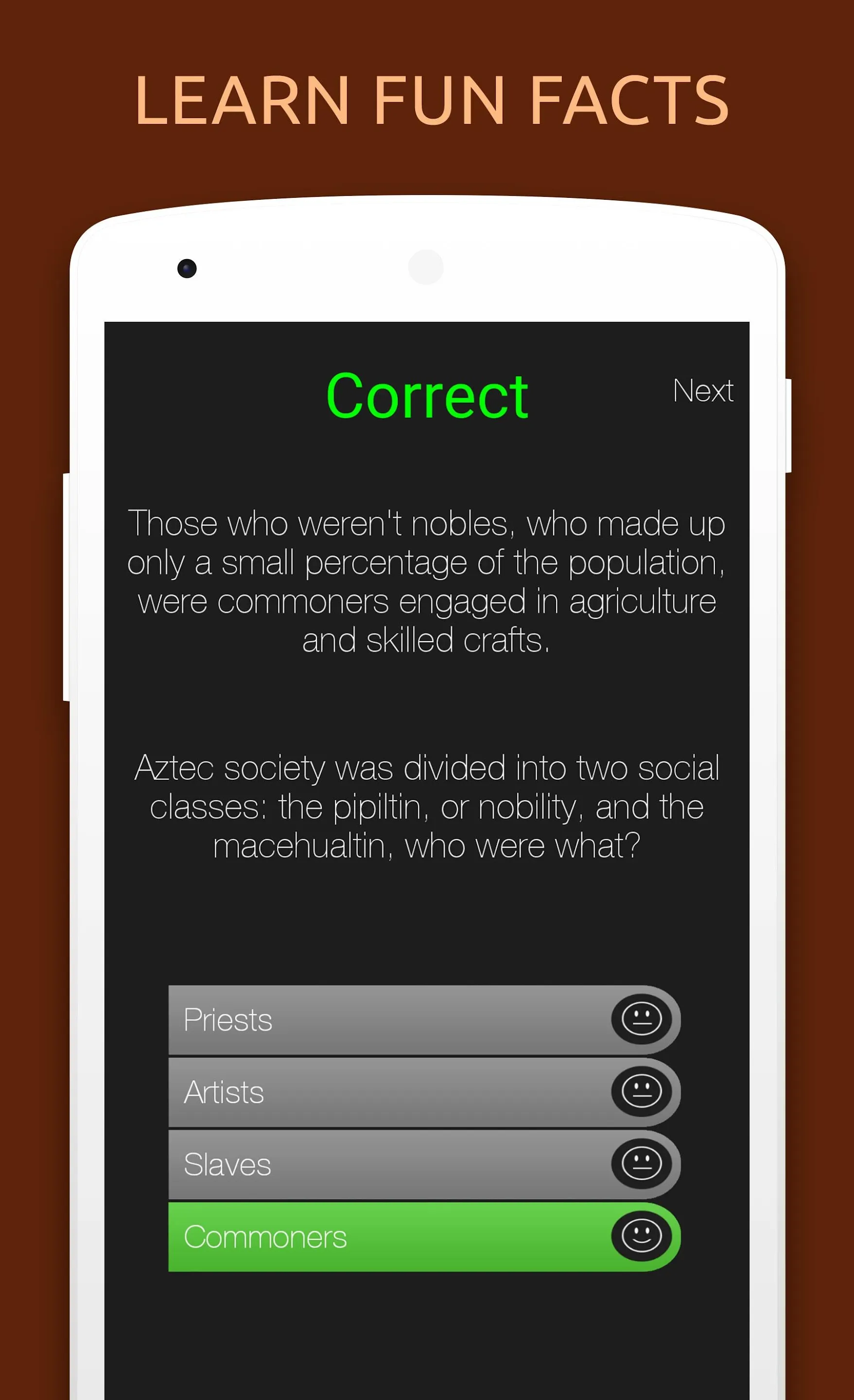 Ancient History Quiz Test | Indus Appstore | Screenshot