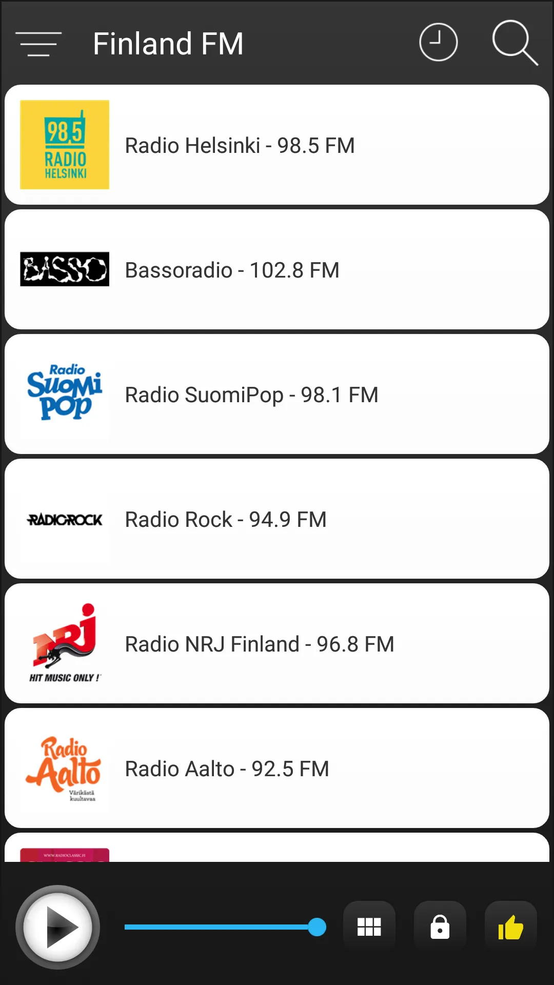 Finland Radio FM AM Music | Indus Appstore | Screenshot