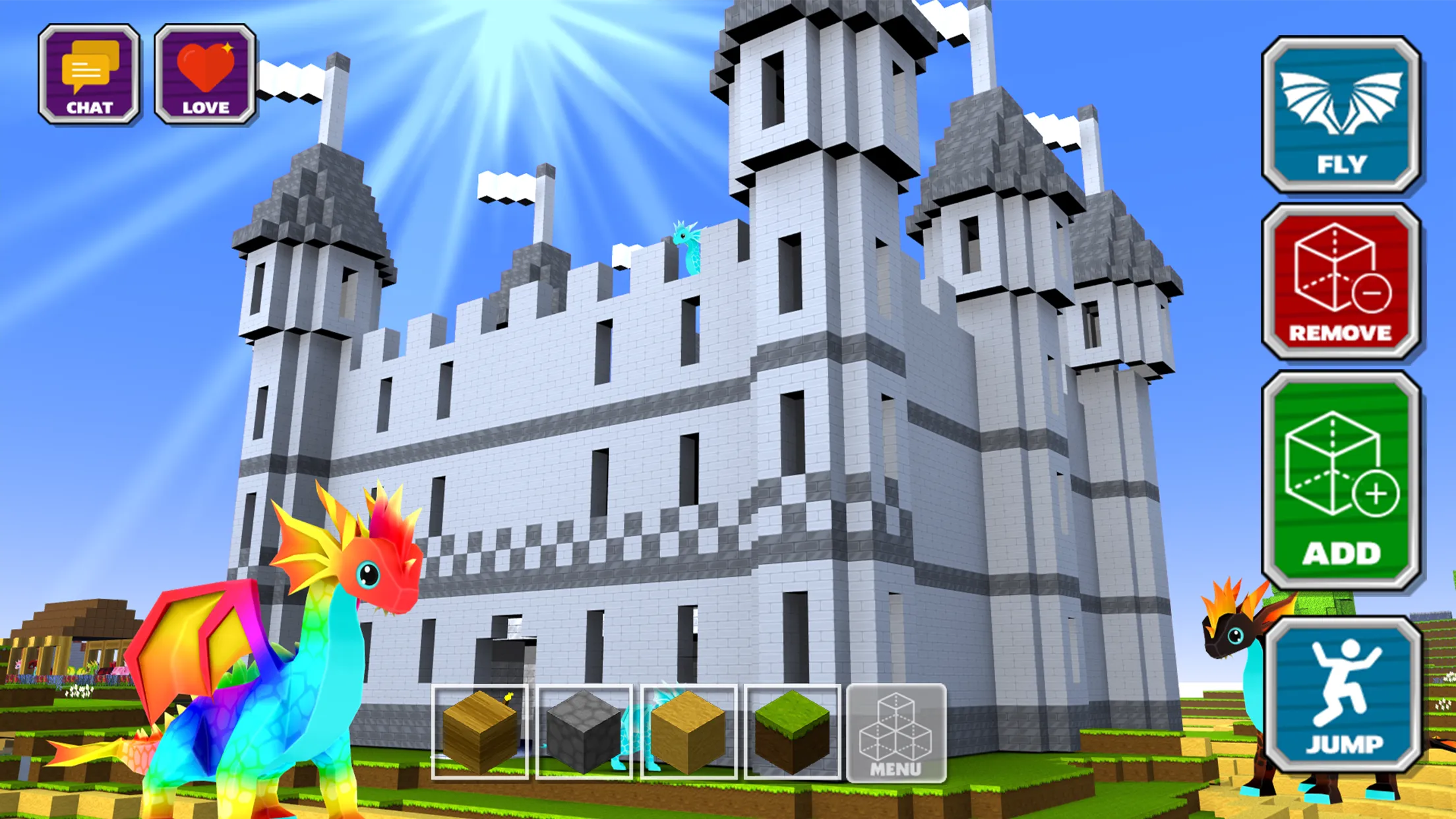 Dragon Craft Building Game | Indus Appstore | Screenshot