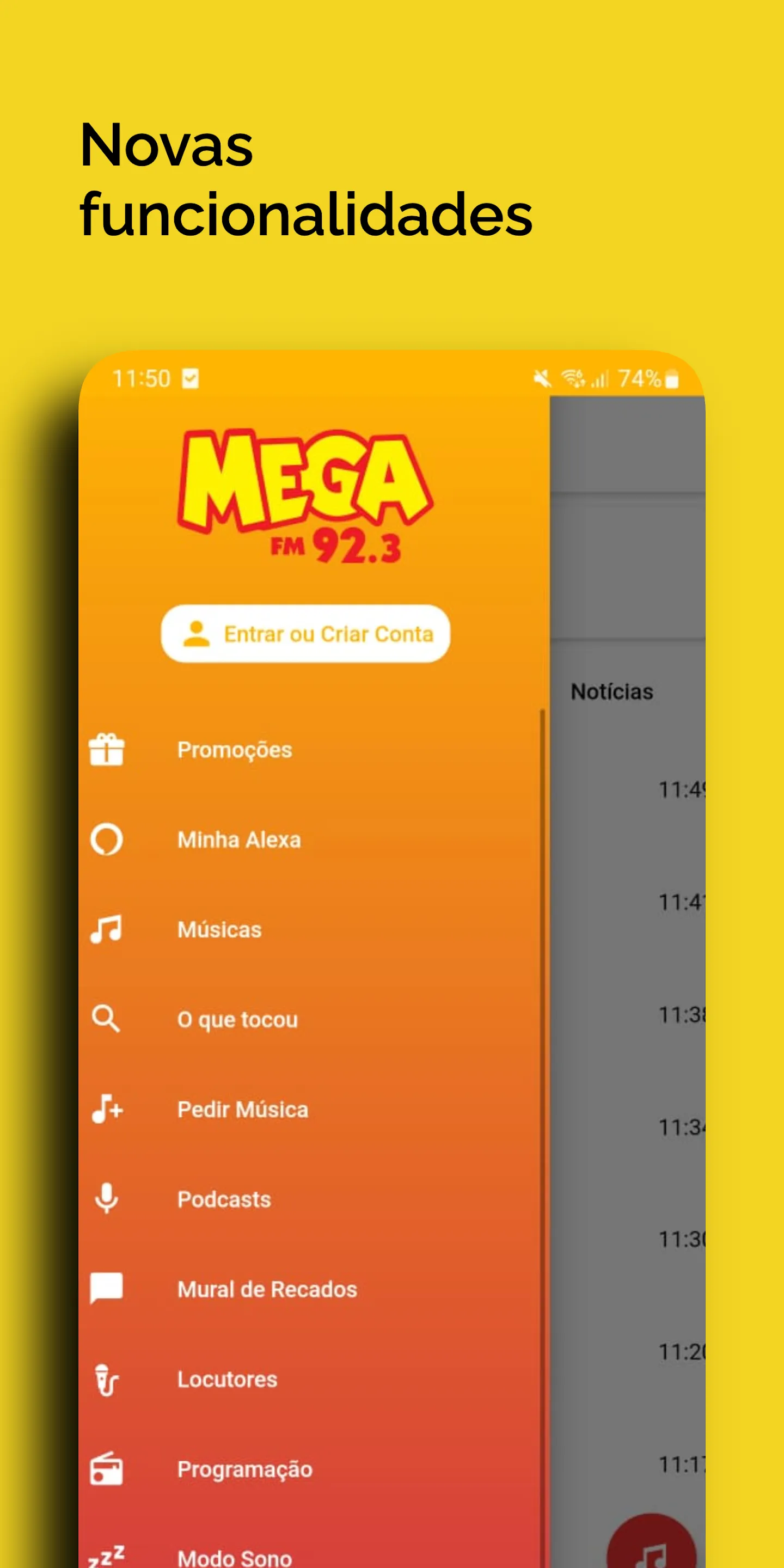 Mega FM | Indus Appstore | Screenshot