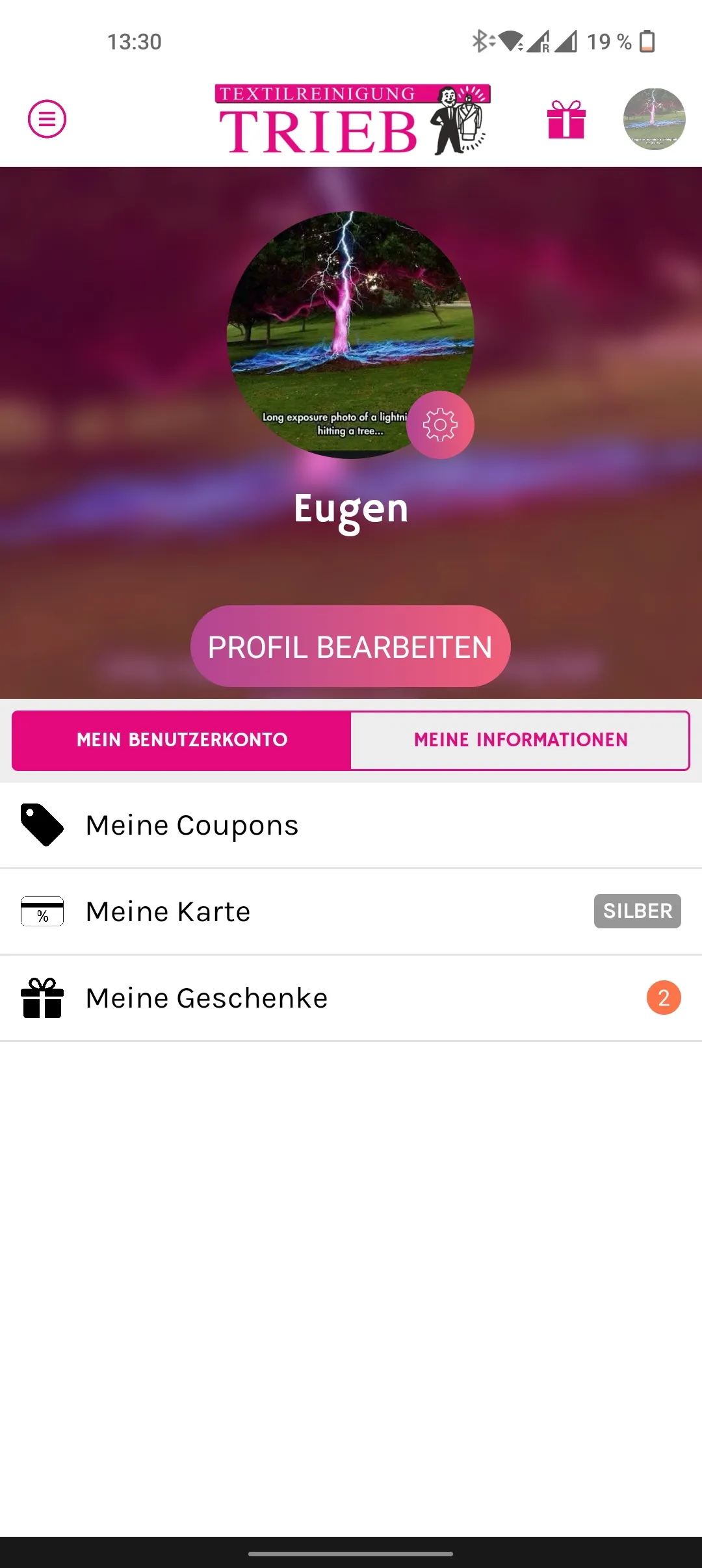 Stuttgart Textilreinigung | Indus Appstore | Screenshot