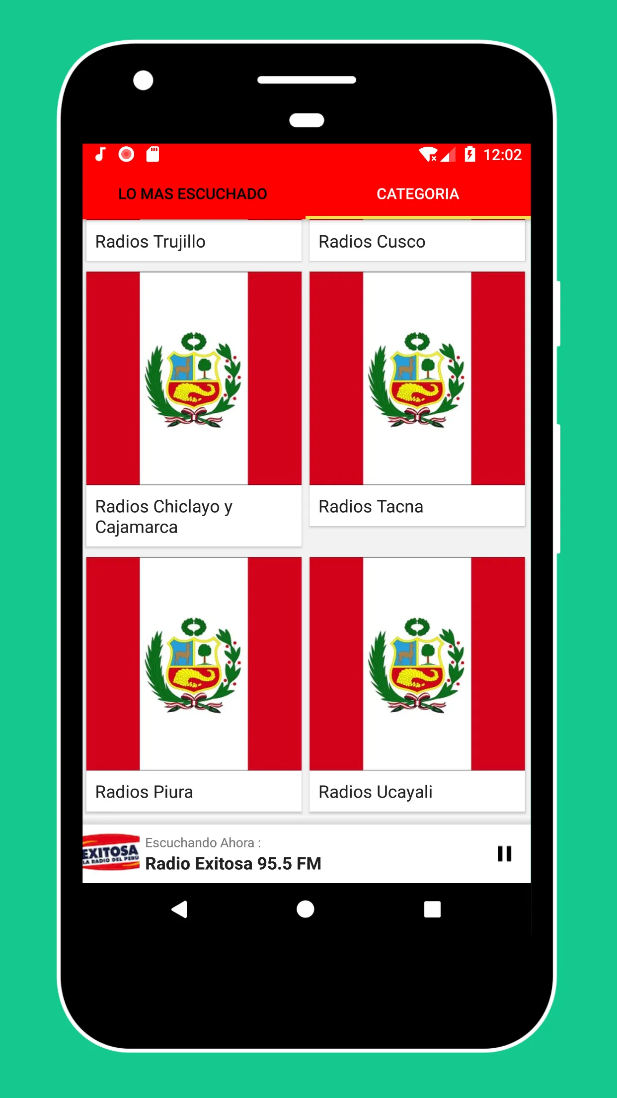 Radio Peru + Radio Peru FM | Indus Appstore | Screenshot