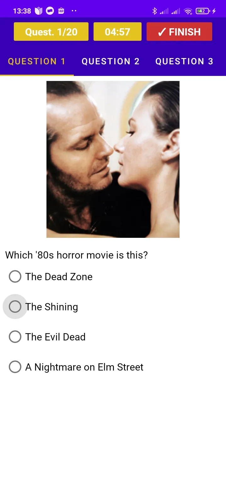 Classic Movie Quiz (80's) | Indus Appstore | Screenshot