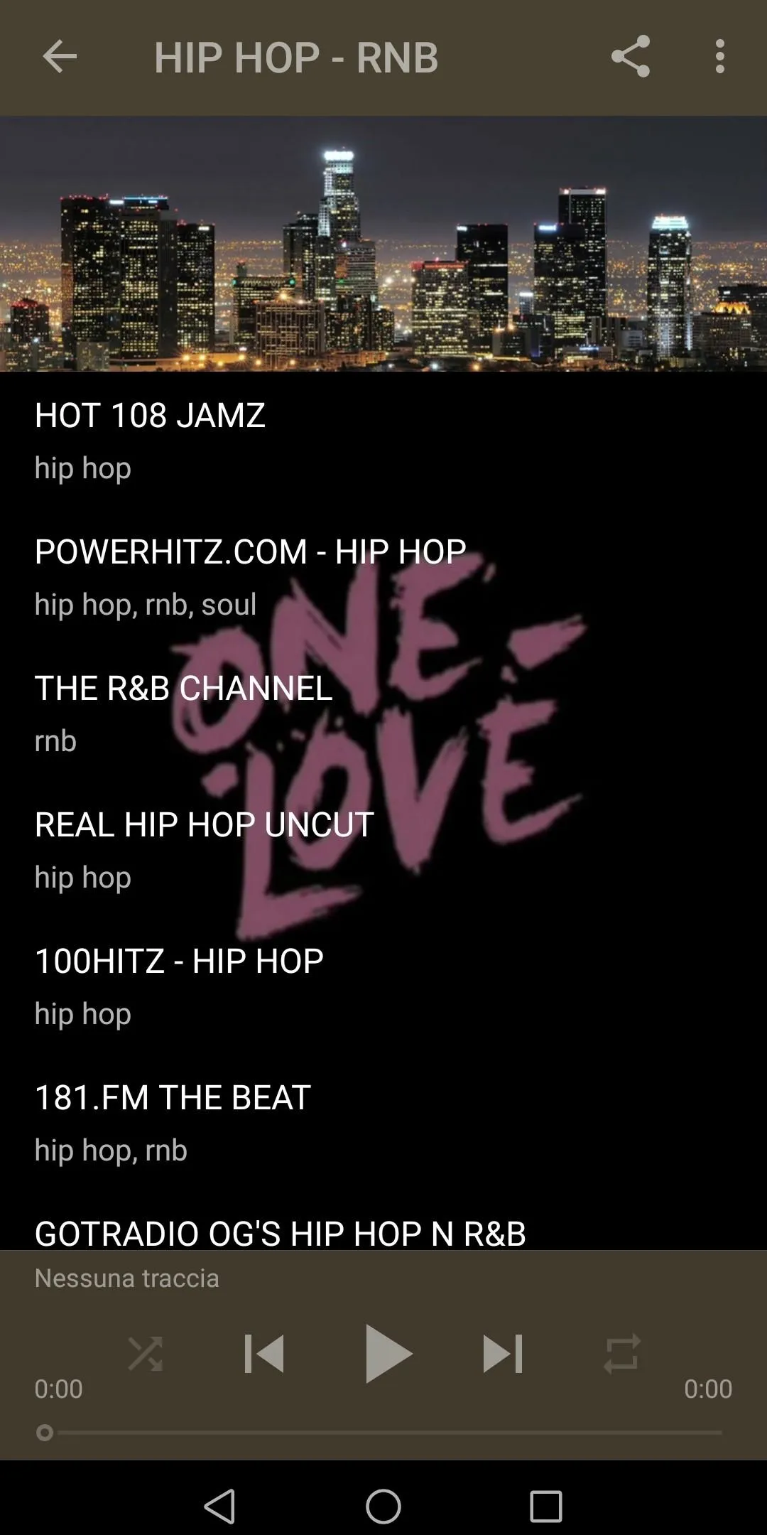 Rap music radio | Indus Appstore | Screenshot