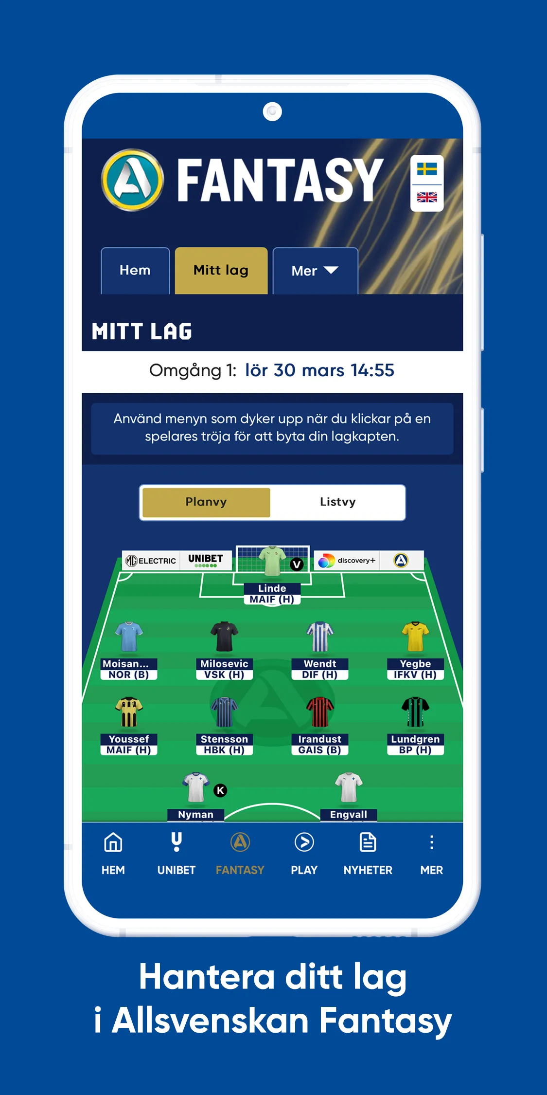 IFK Norrköping Live | Indus Appstore | Screenshot