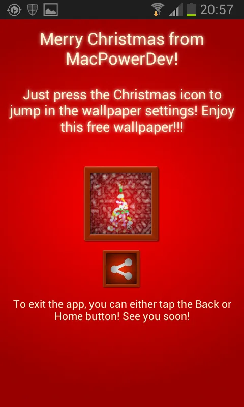 Christmas Tree Live Wallpaper | Indus Appstore | Screenshot