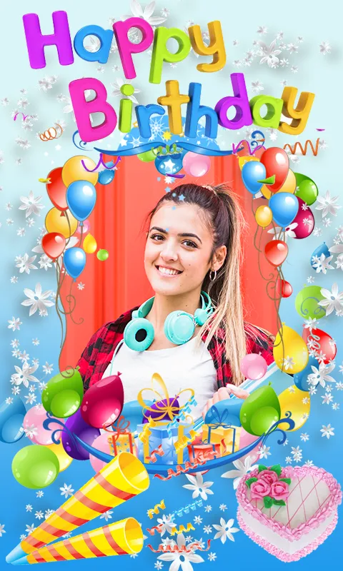 Birthday Photo Frames | Indus Appstore | Screenshot