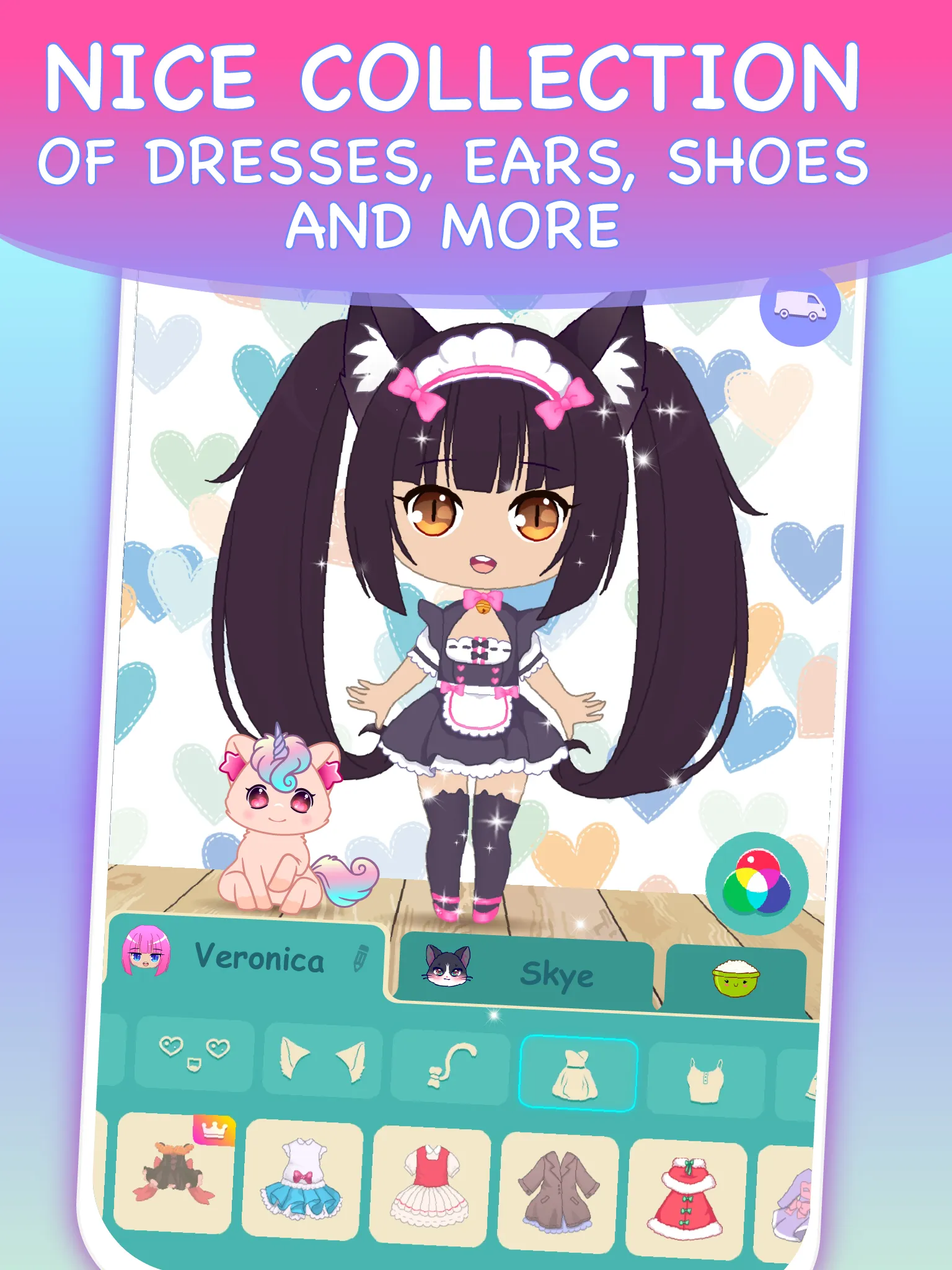 Chibi Dress Up Games for Girls | Indus Appstore | Screenshot