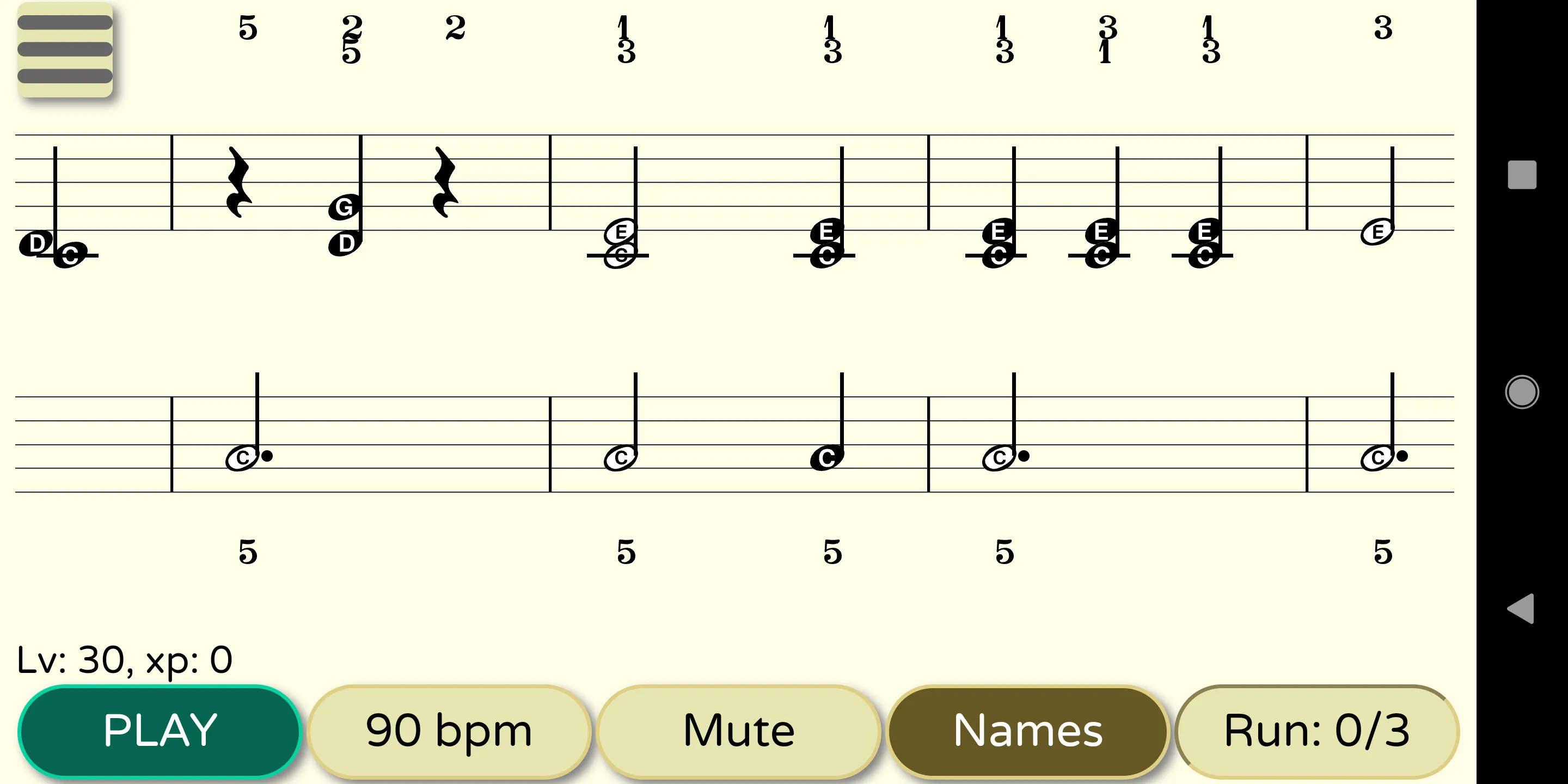 13 Hammers: Sight Reading | Indus Appstore | Screenshot