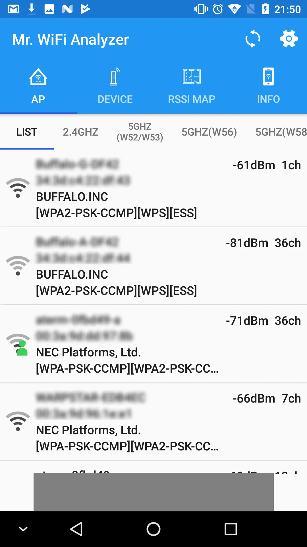 WiFi Analyzer | Indus Appstore | Screenshot