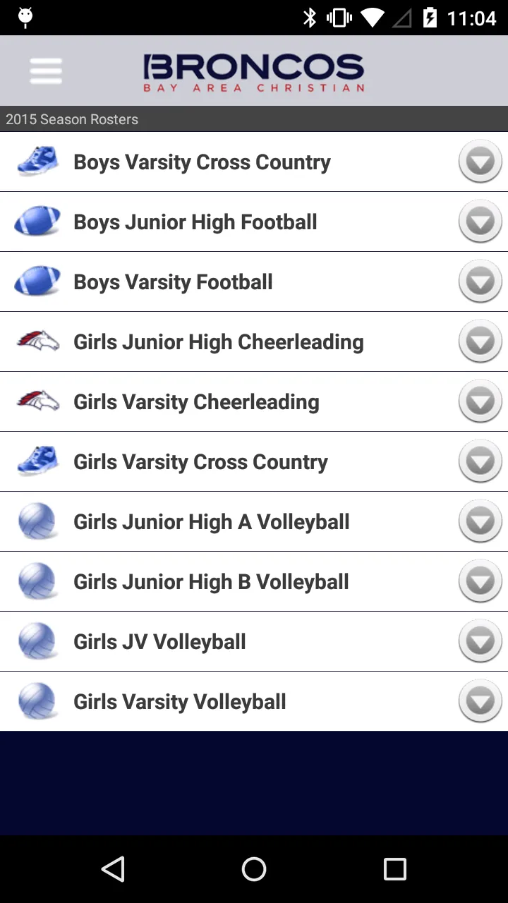 Bay Area Christian Athletics | Indus Appstore | Screenshot