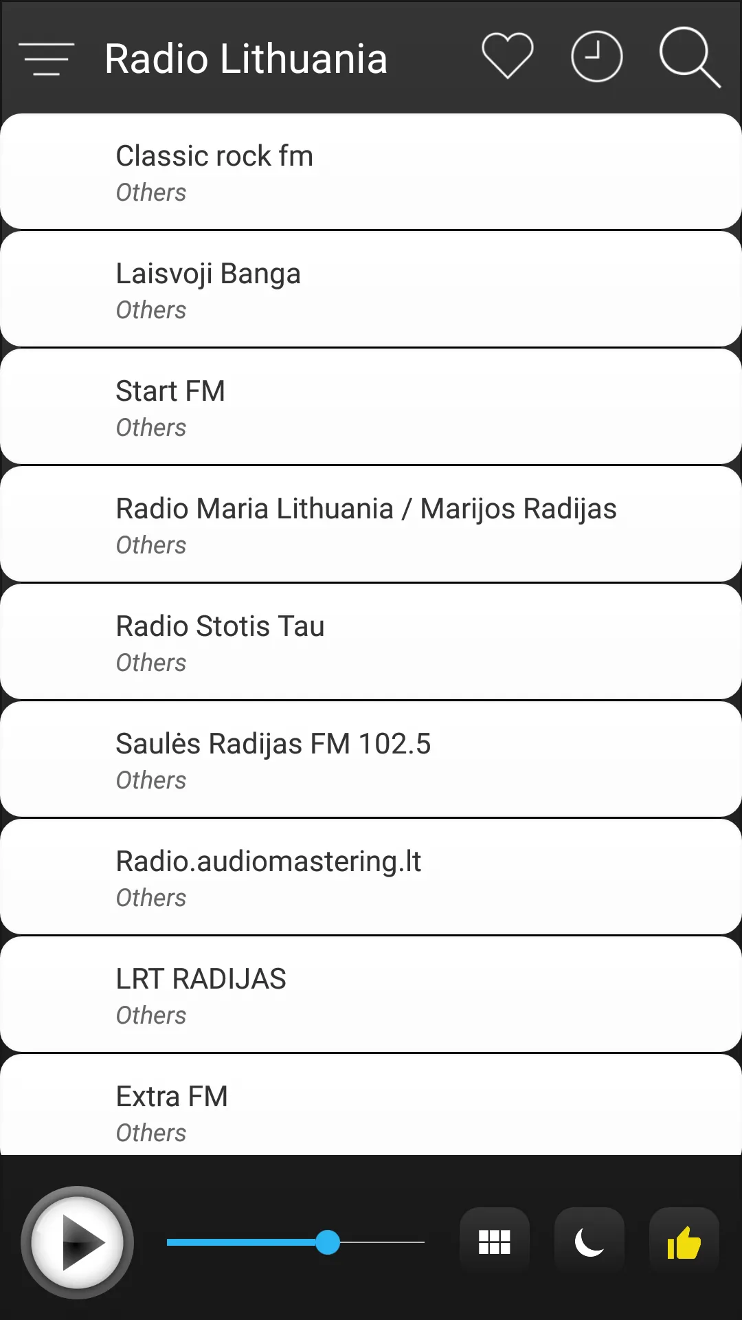 Lithuania Radio Station Online | Indus Appstore | Screenshot