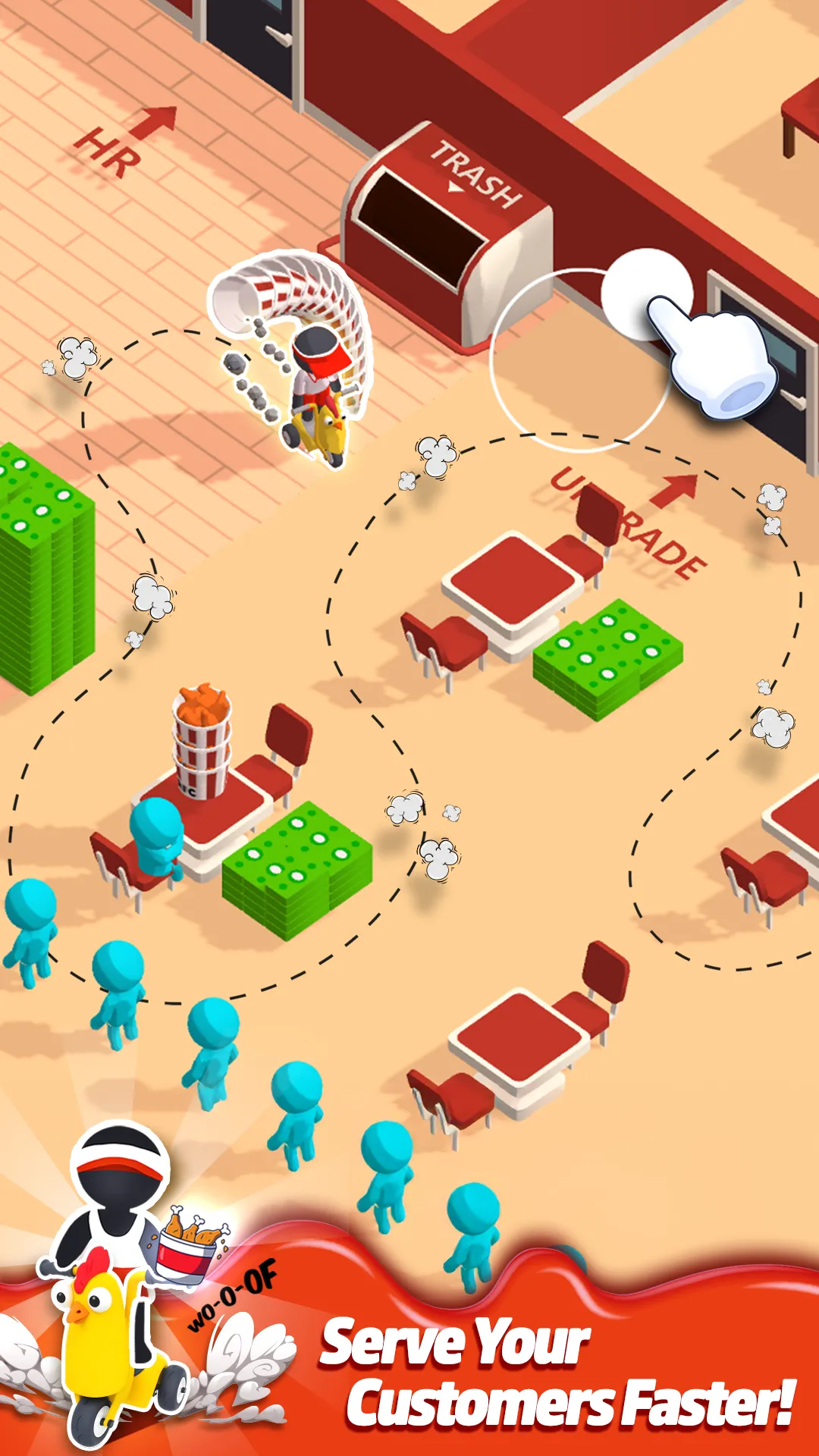 Fried Chicken Royale: Tycoon! | Indus Appstore | Screenshot