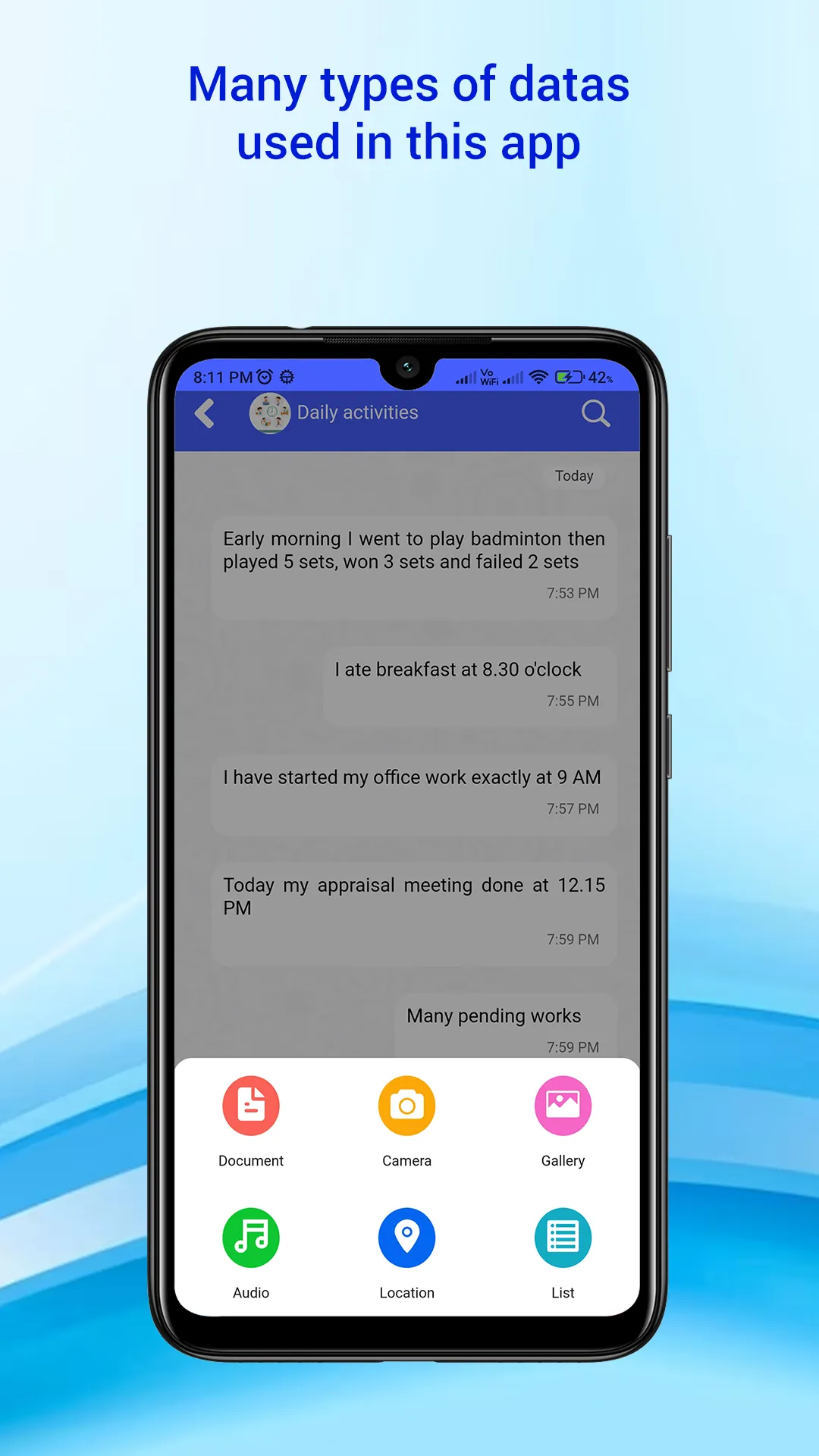 Personal Memo Quick Notes | Indus Appstore | Screenshot