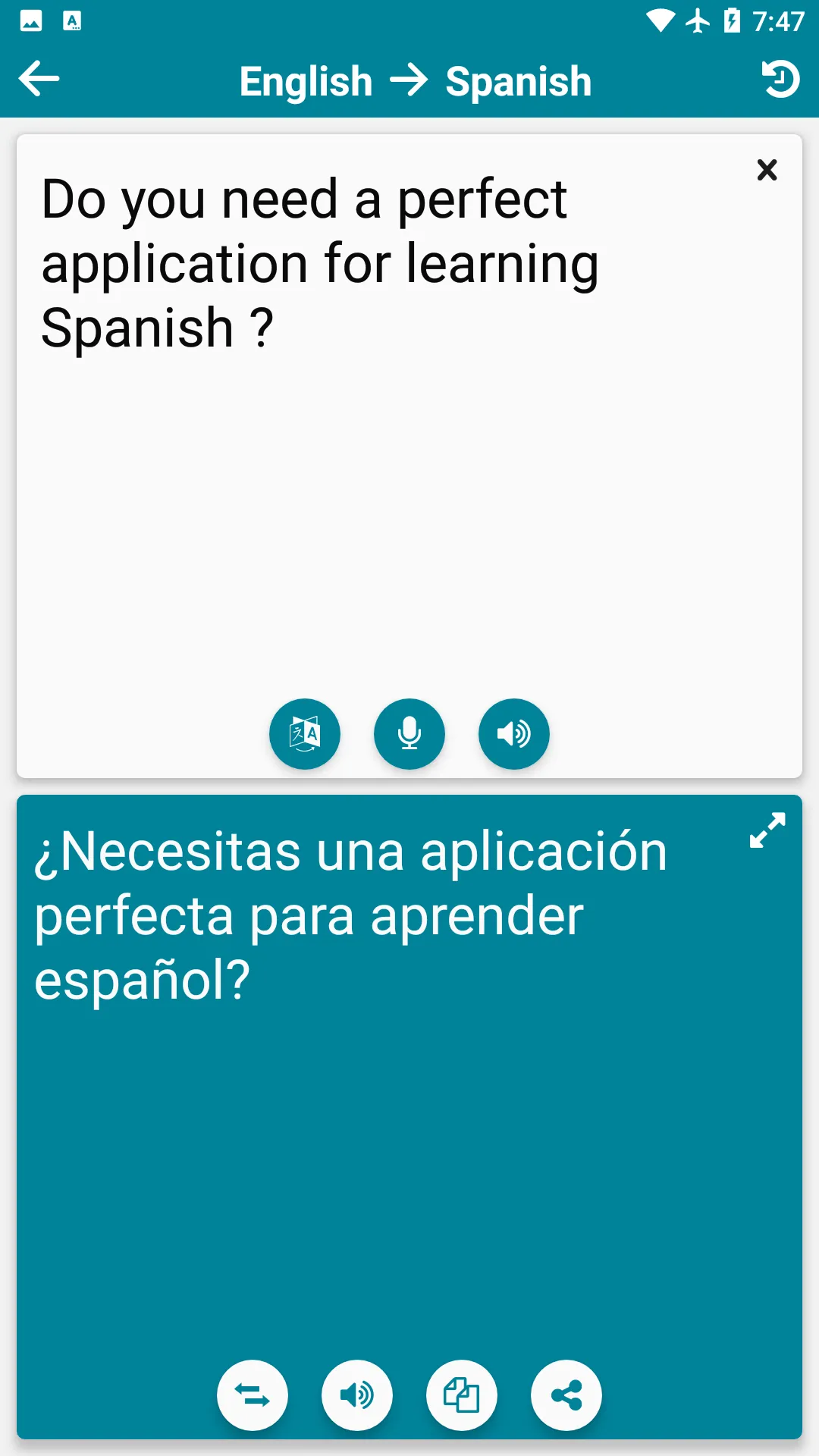 Spanish - English | Indus Appstore | Screenshot