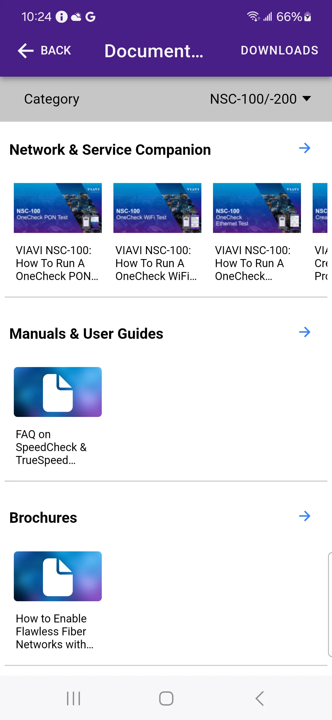 VIAVI Mobile Tech | Indus Appstore | Screenshot